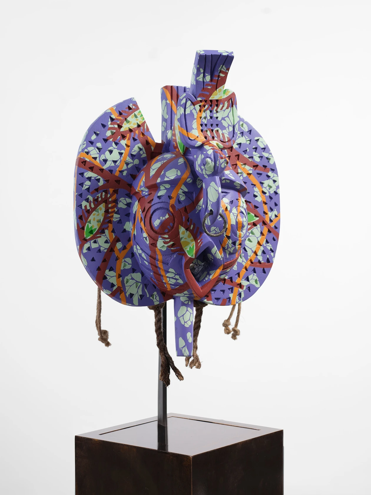 Yinka Shonibare Hybrid Mask (Gurunsi), 2023