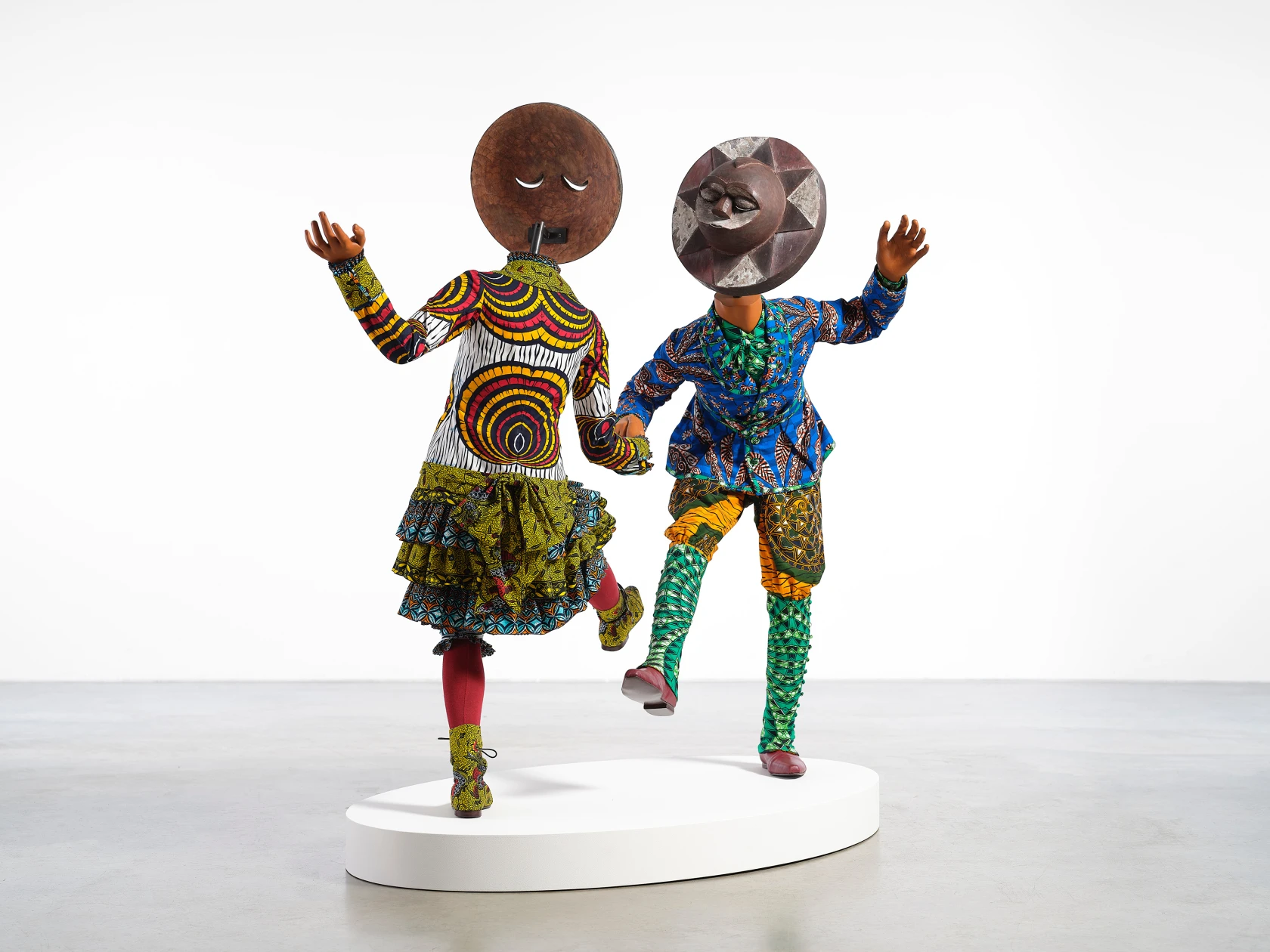 Yinka Shonibare Sun Dance Kids (Boy and Girl), 2023