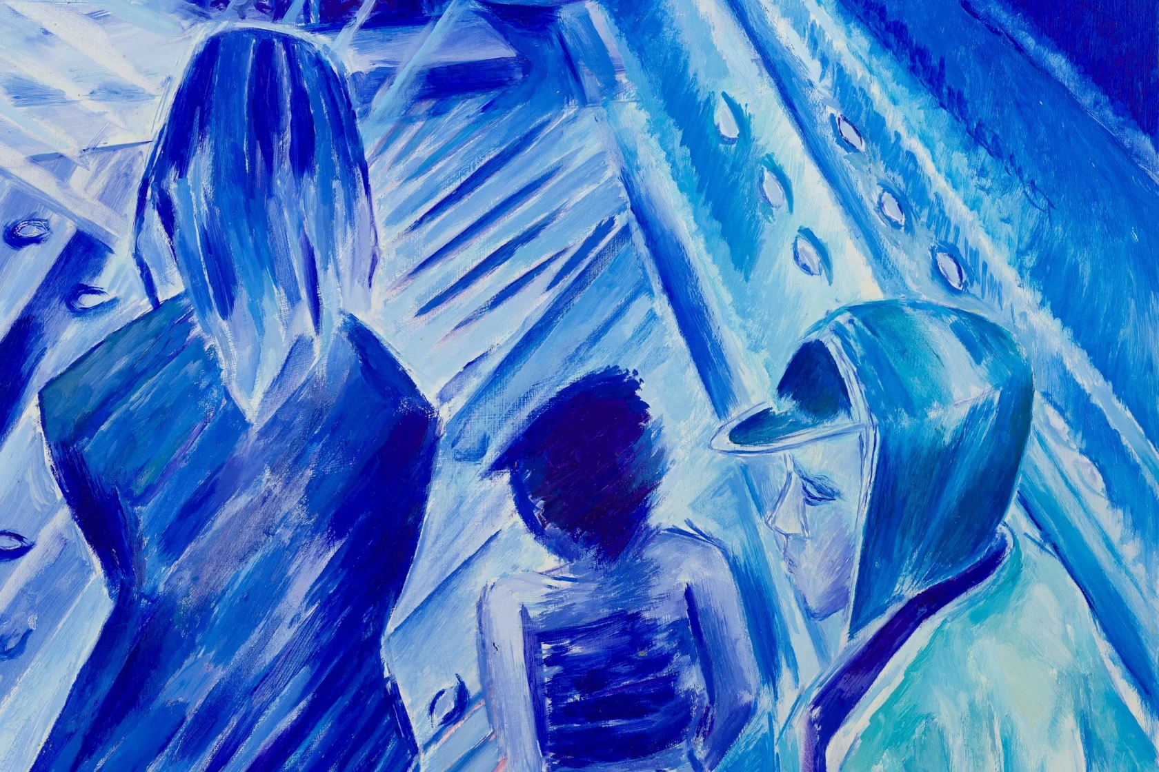 Denzil Forrester Spice, c. 1997 Oil on board, 93.3 x 123.6cm (37 3/4 x 48 3/4in)