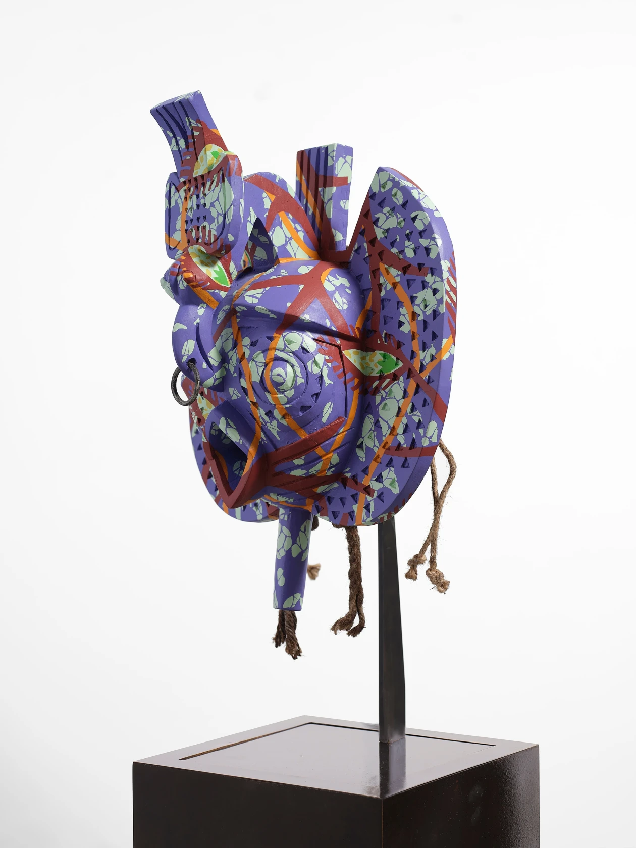 Yinka Shonibare Hybrid Mask (Gurunsi), 2023