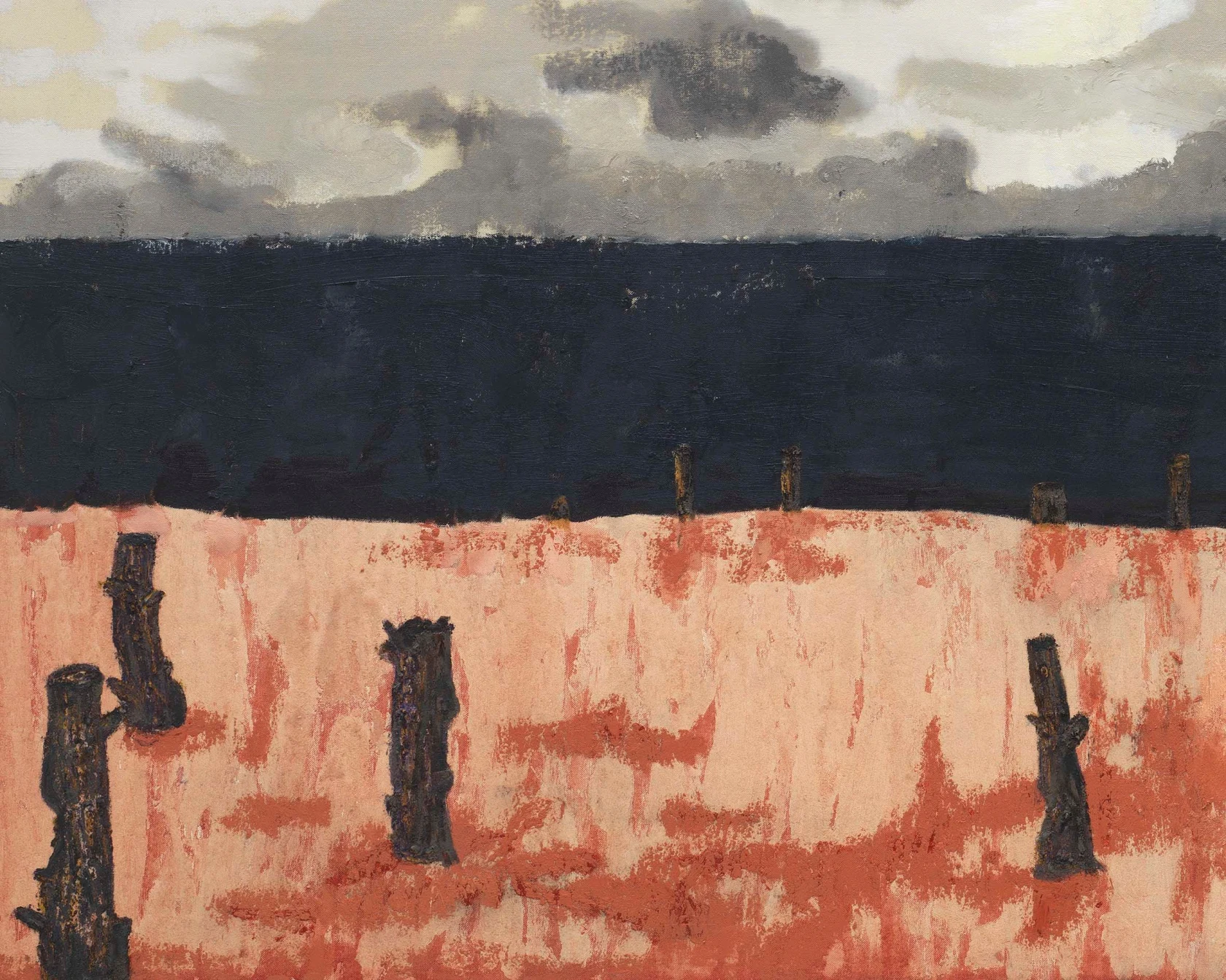 Mamma Andersson, Shoreline, 2021