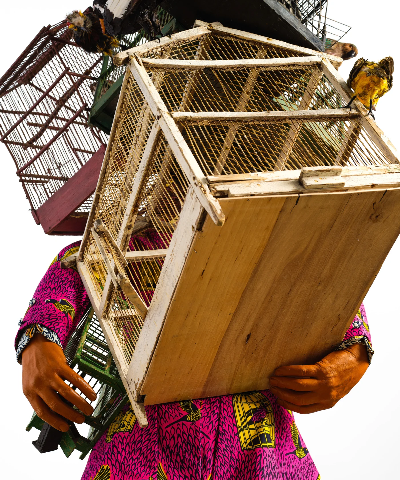 Yinka Shonibare Birdcage Man, 2023