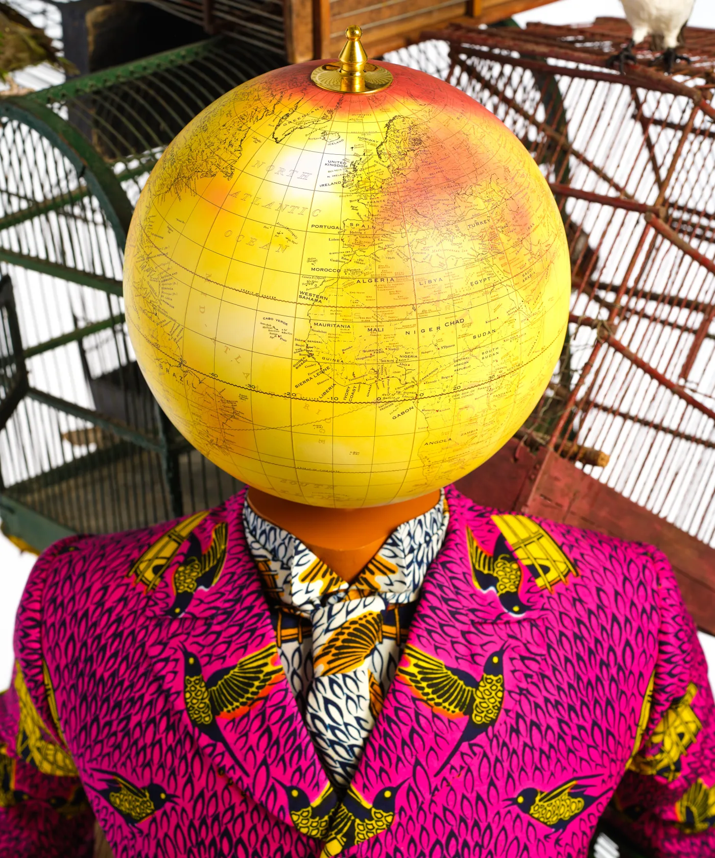 Yinka Shonibare Birdcage Man, 2023