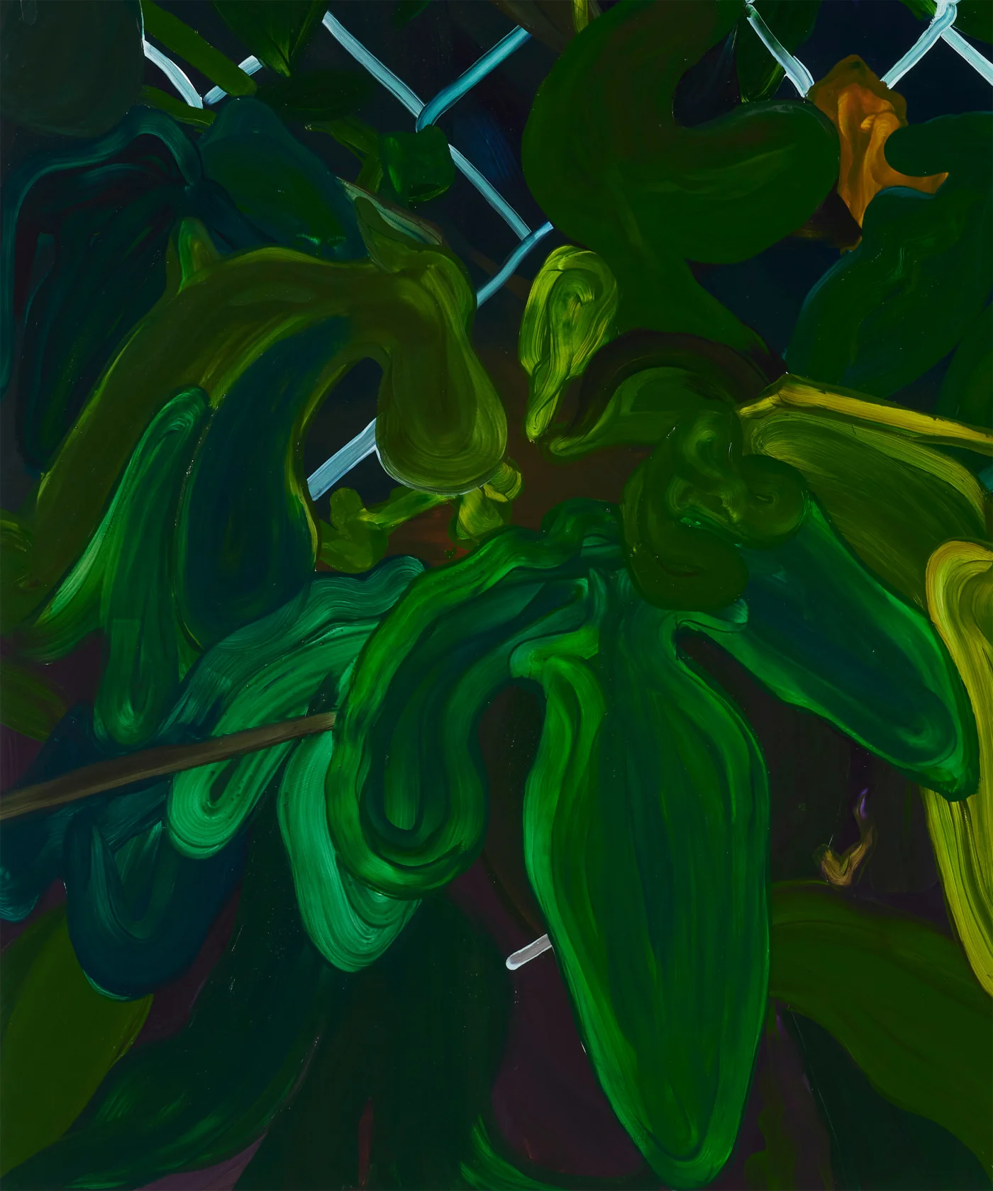 Clare Woods, Double Self, 2024