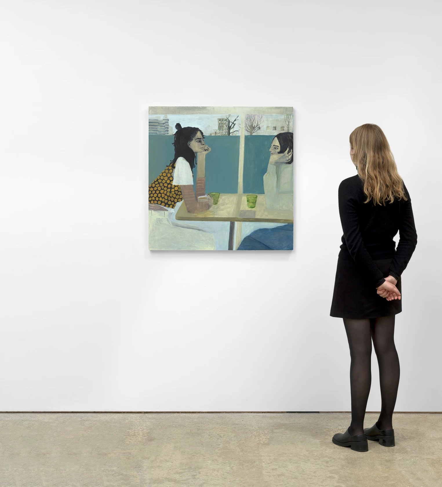 Aubrey Levinthal Lunch with J, 2022 Courtesy Monya Rowe Gallery, New York