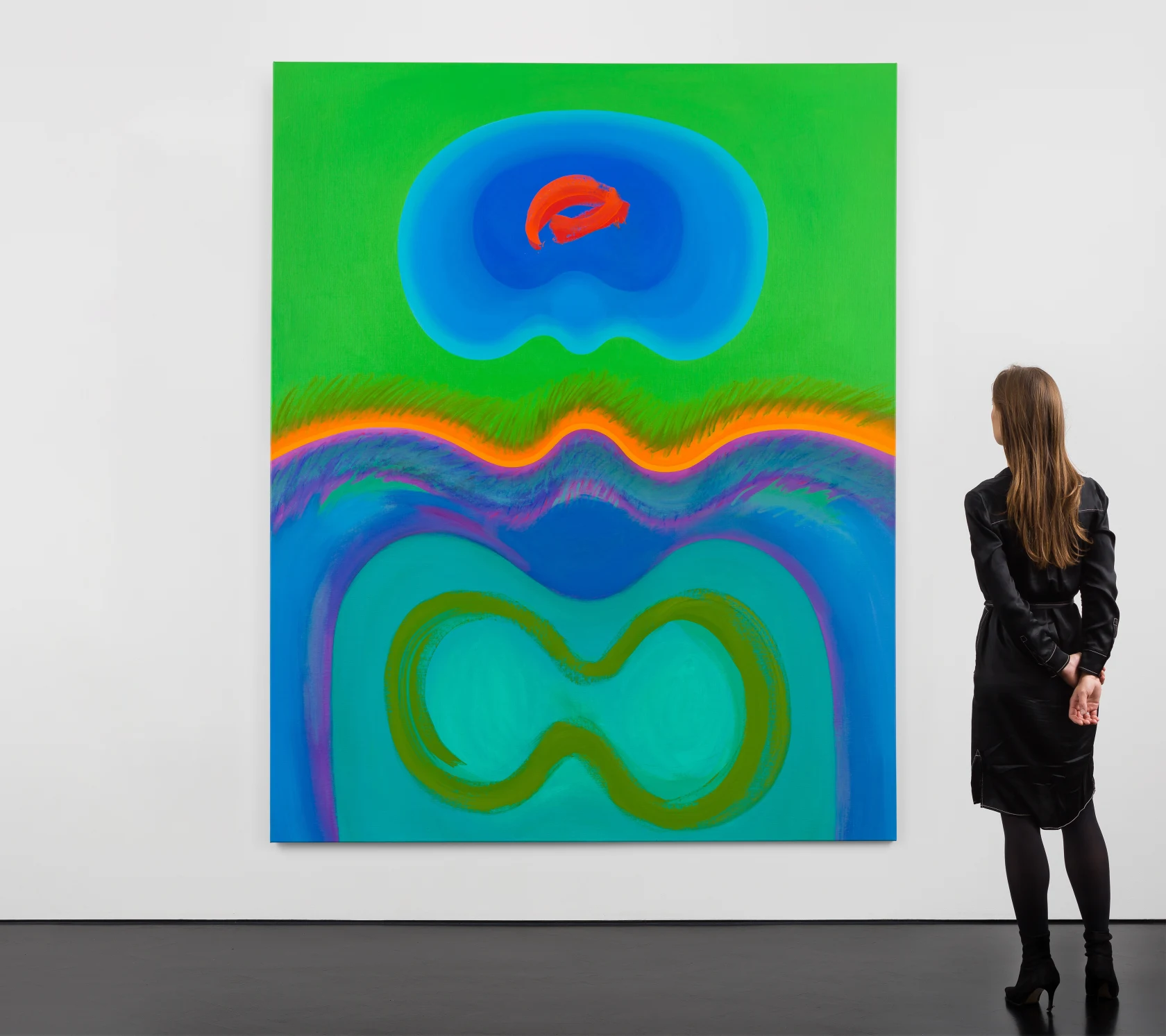 Ilona Keserü, Green-blue Approach, 2000