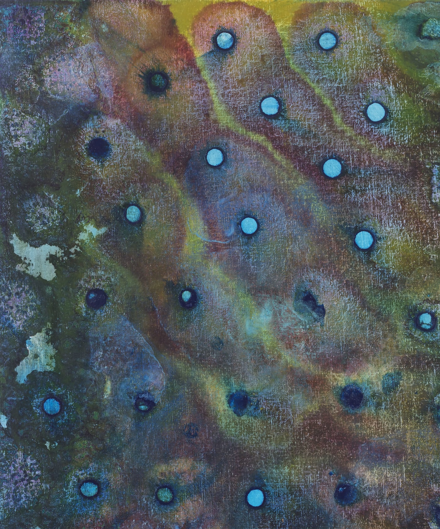 Luiz Zerbini, Small rectangular slice of pattern 5, 2020