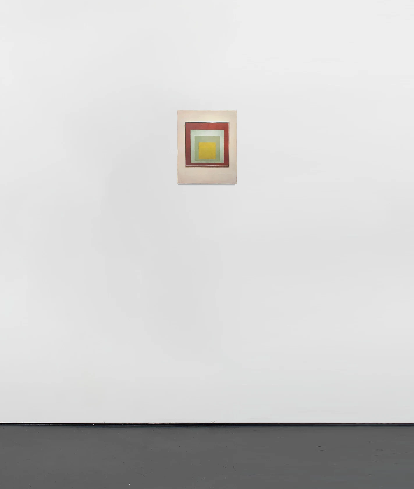 Juan Araujo Two greens between red and yellow, 2020
