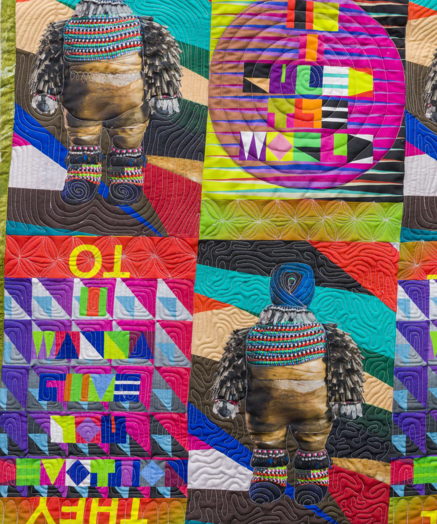 Jeffrey Gibson THEY WANT TO BE FREE, 2021