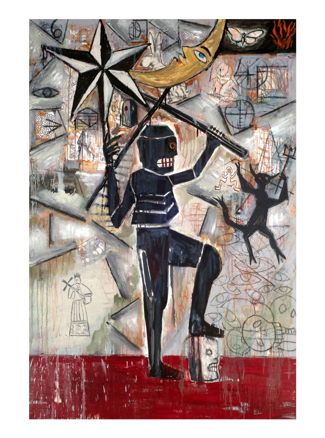 Jaune Quick-to-See Smith Imperialism, 2011