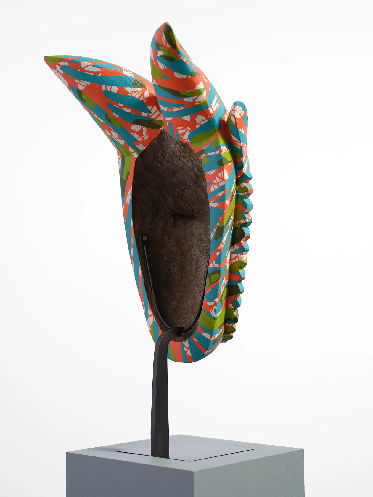 Yinka Shonibare, Hybrid Mask (Guro), 2023