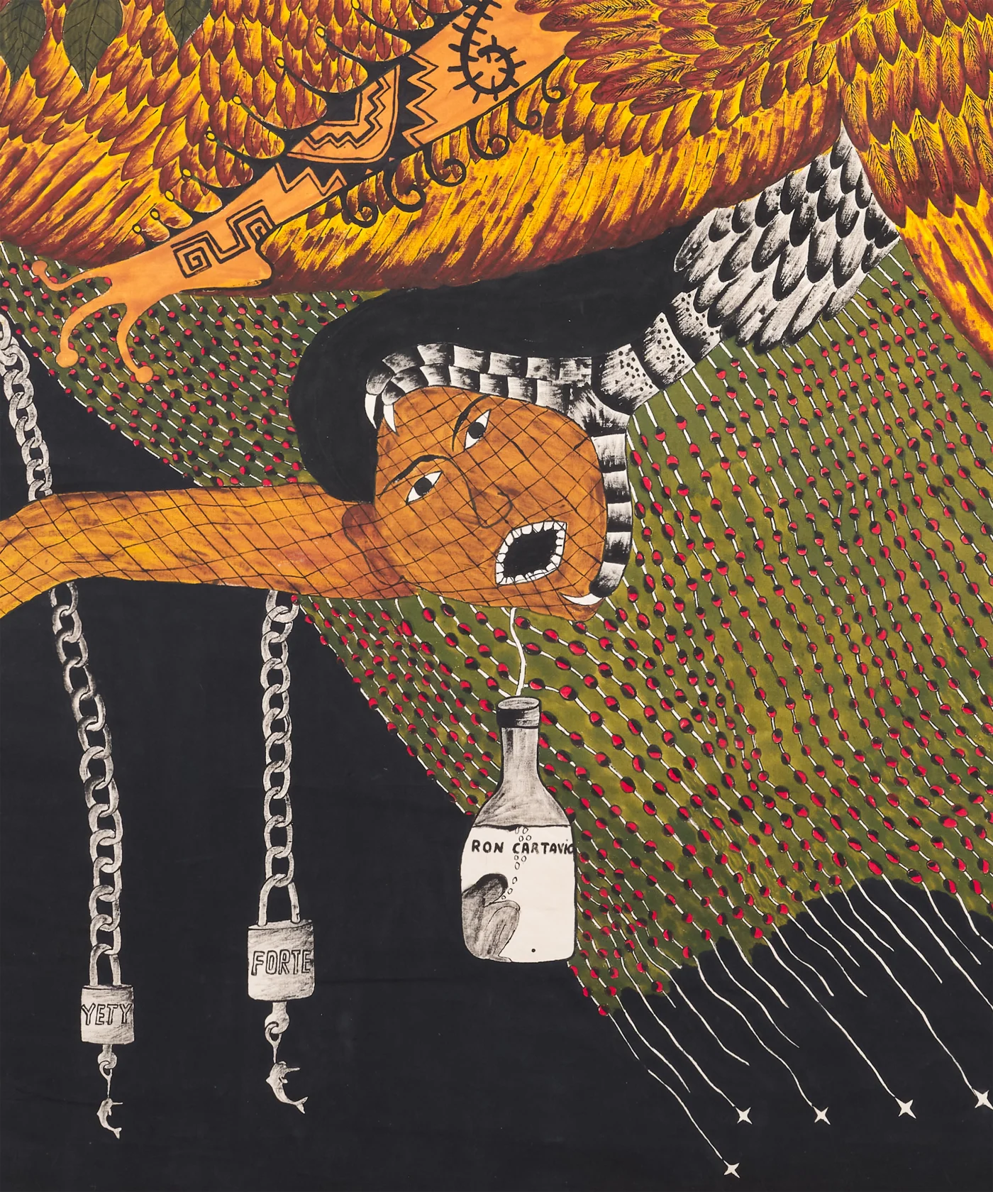 Santiago Yahuarcani El vuelo del bamco, 2023