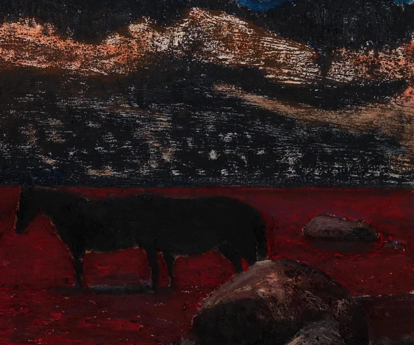 Mamma Andersson The mare reminds of the night, 2019