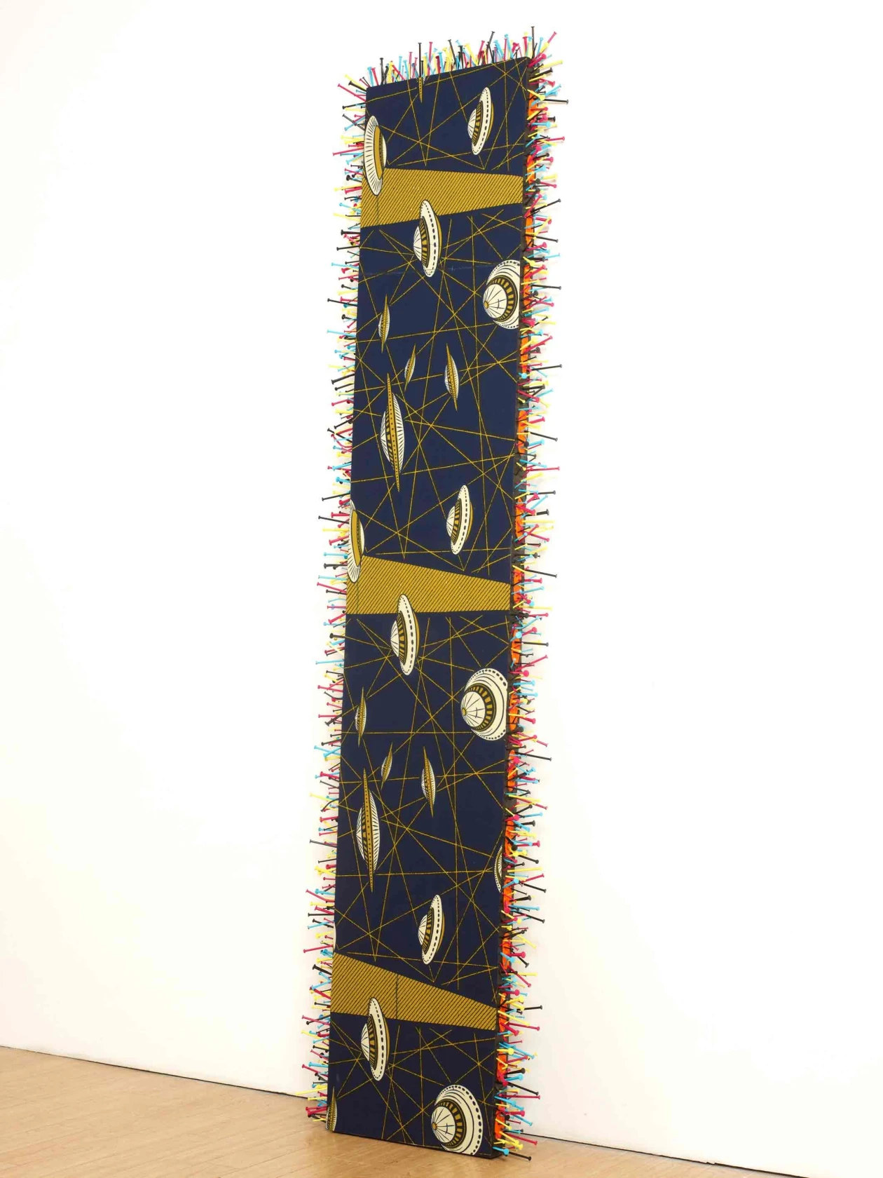 Yinka Shonibare Totem Painting 5, 2011