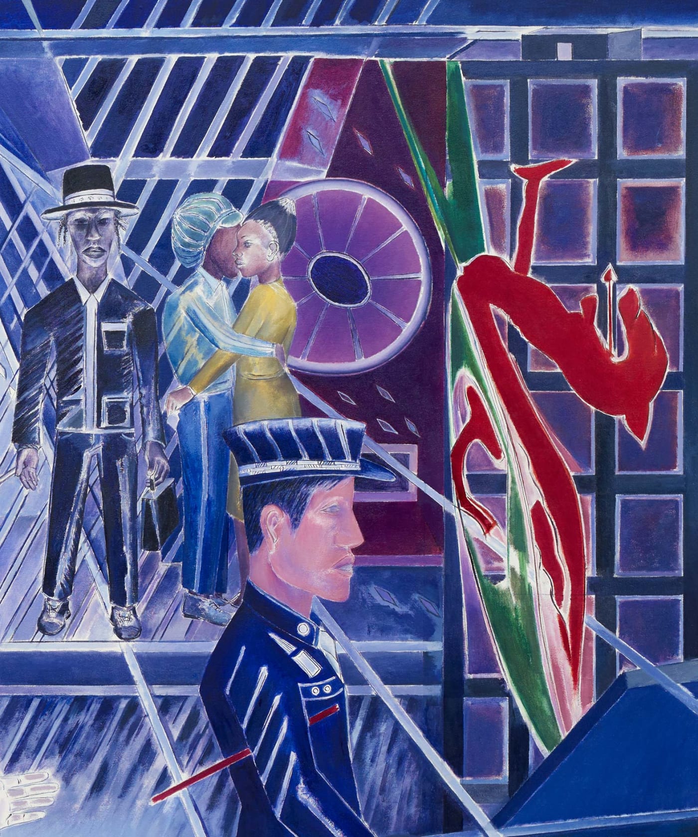 Denzil Forrester Brixton Blue, 2018