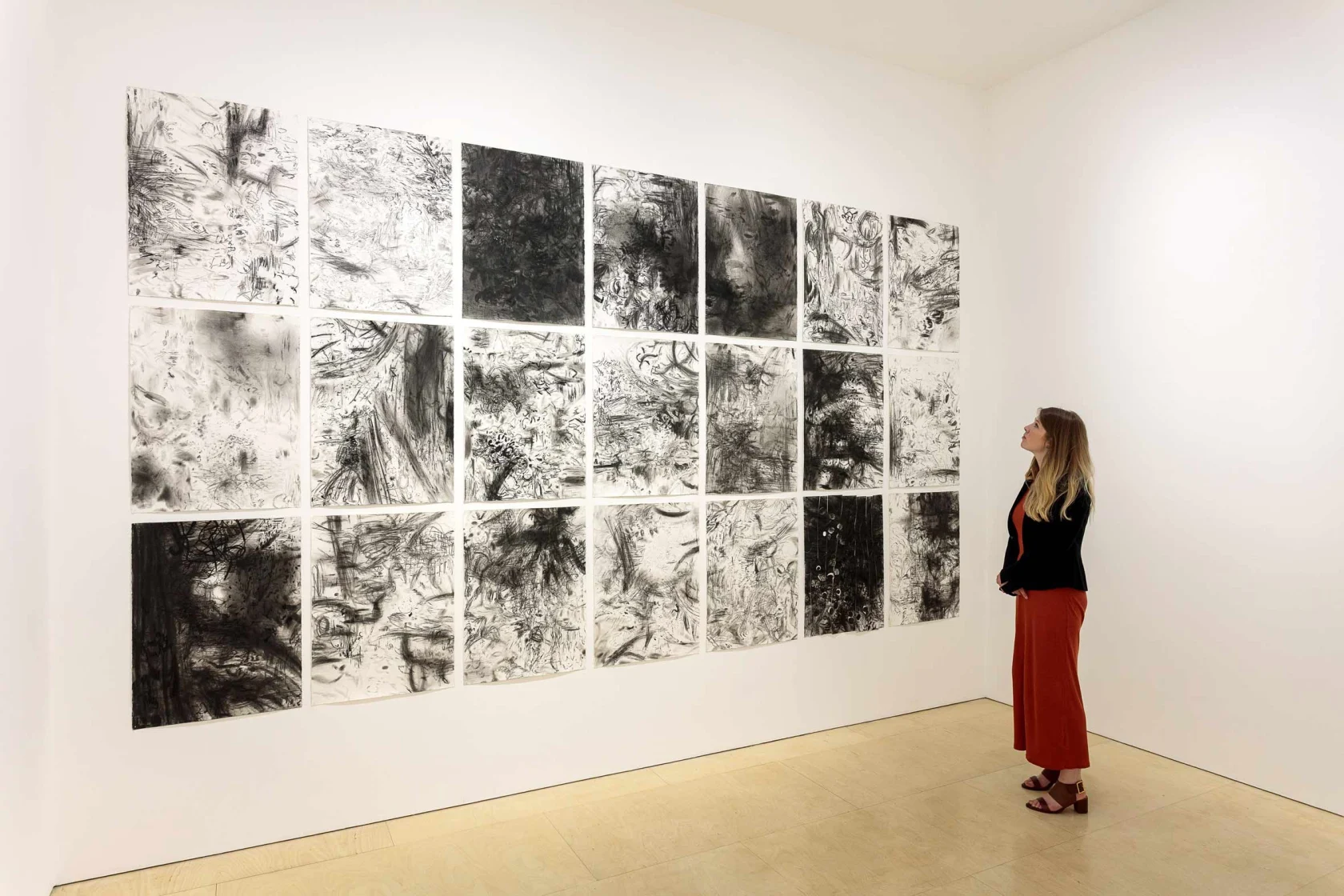 Jim Hodges, No title (winter notes) #36 - 56, 2016