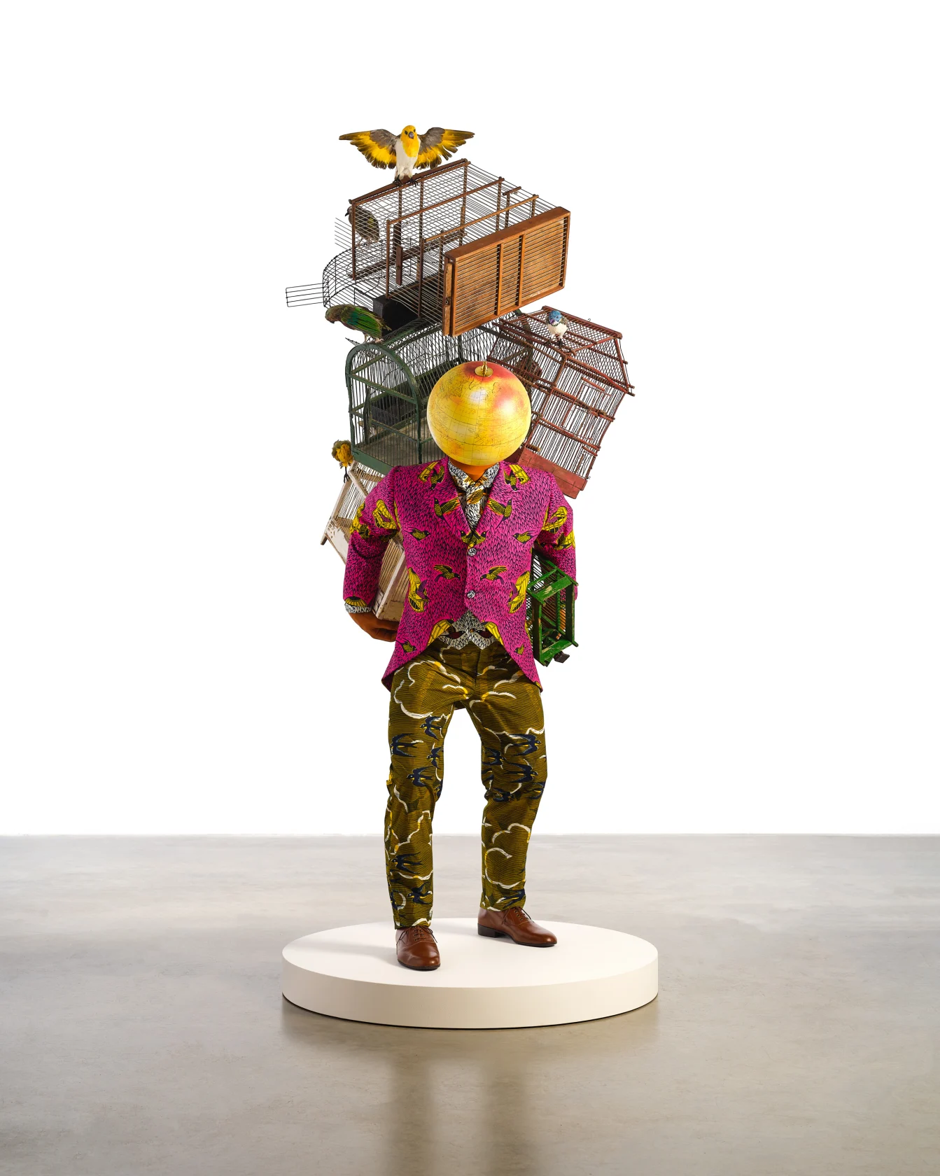 Yinka Shonibare Birdcage Man, 2023