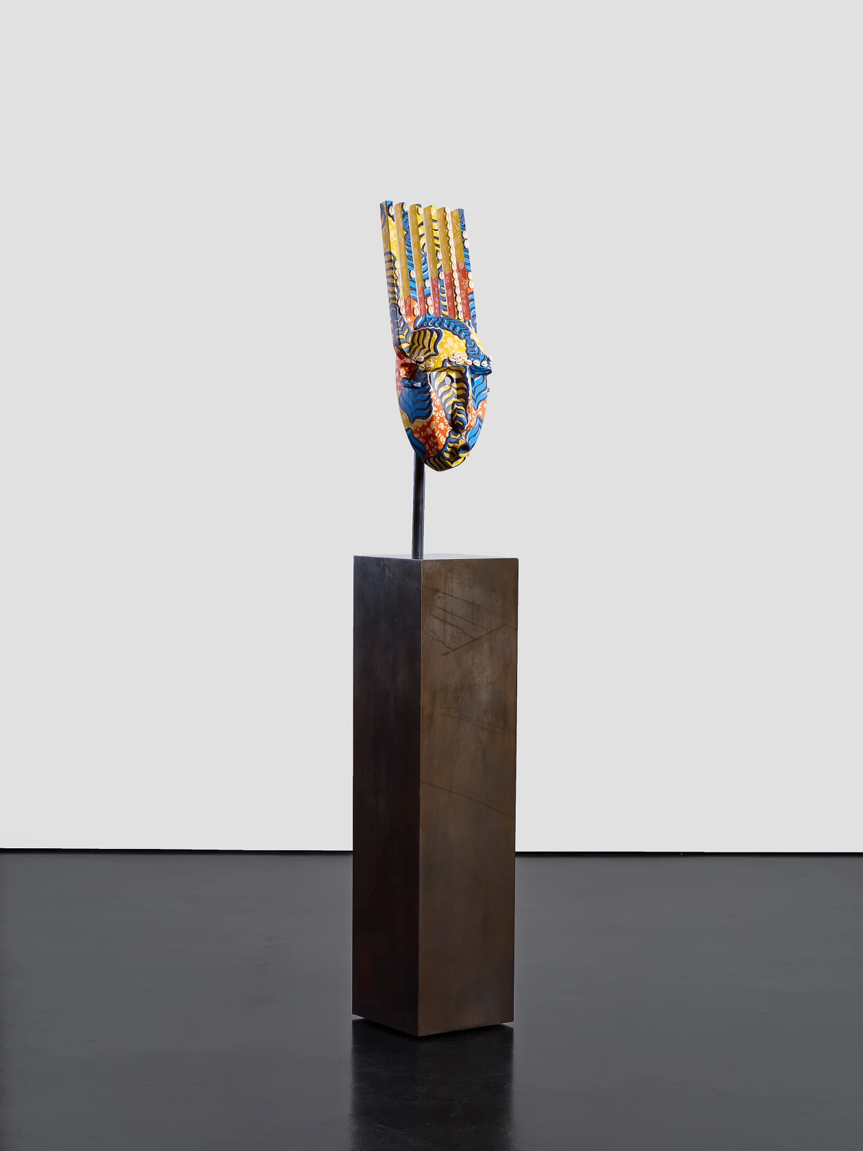 Yinka Shonibare, Hybrid Mask (Ntomo), 2020 - 2021