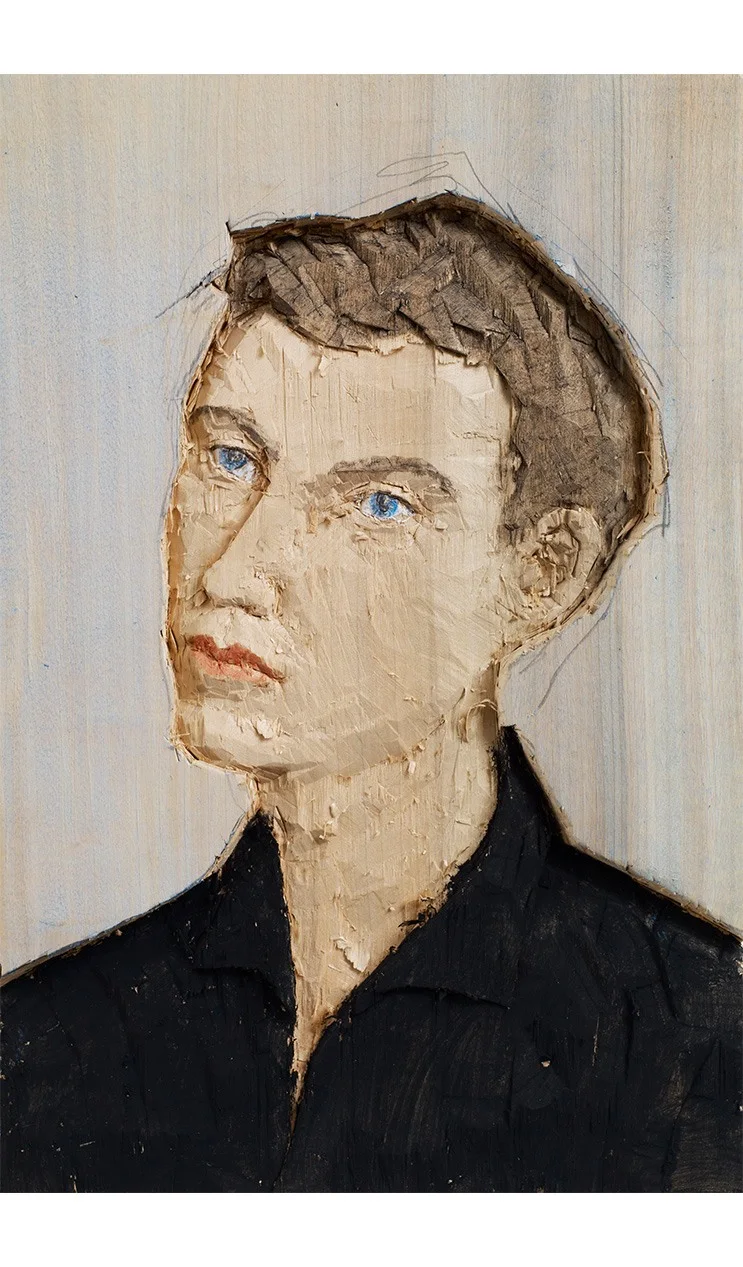 Stephan Balkenhol, Man (relief), 2013