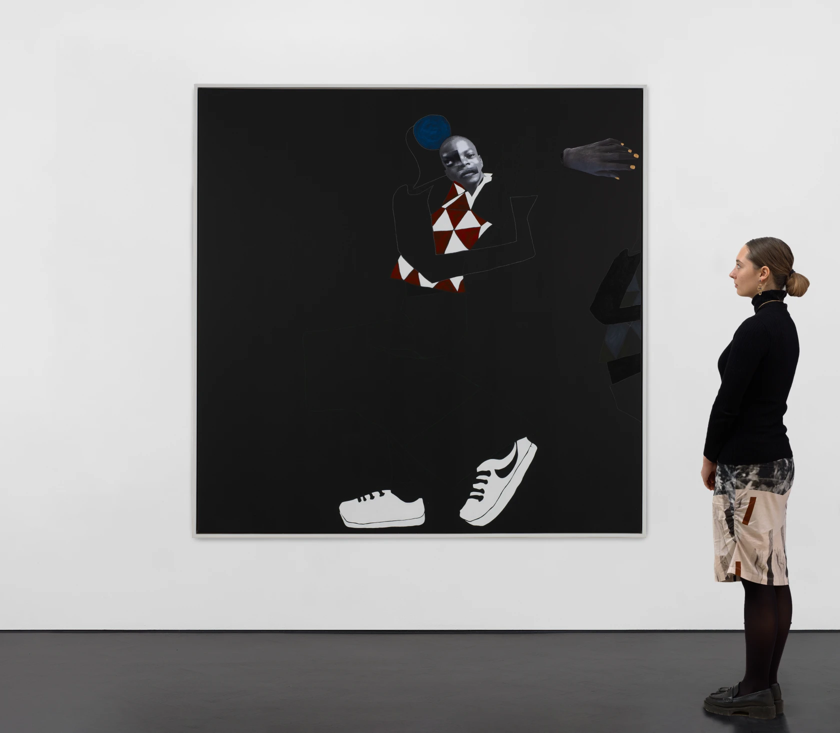 Deborah Roberts, Satan devouring his child, 2022