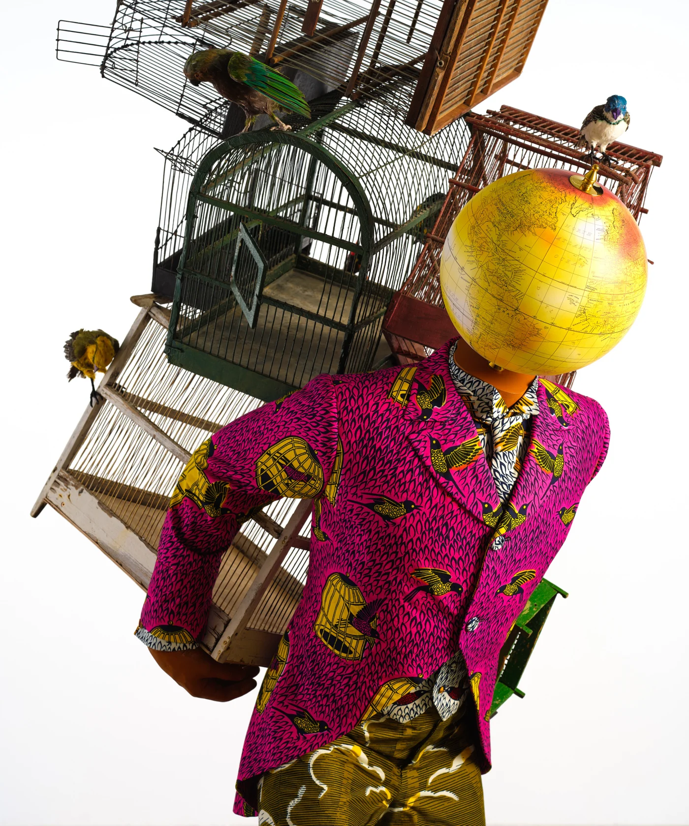 Yinka Shonibare Birdcage Man, 2023