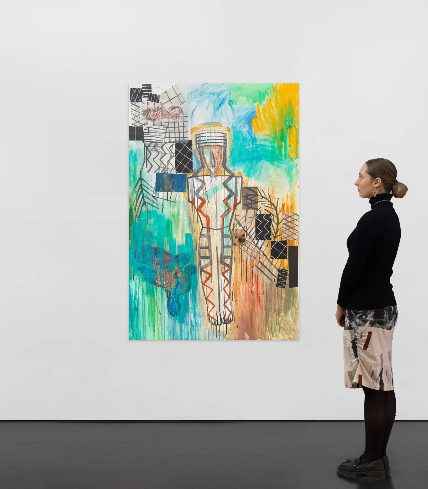 Jaune Quick-to-See Smith, Tierra Madre: Robin Wall Kimmerer , 2024–2025