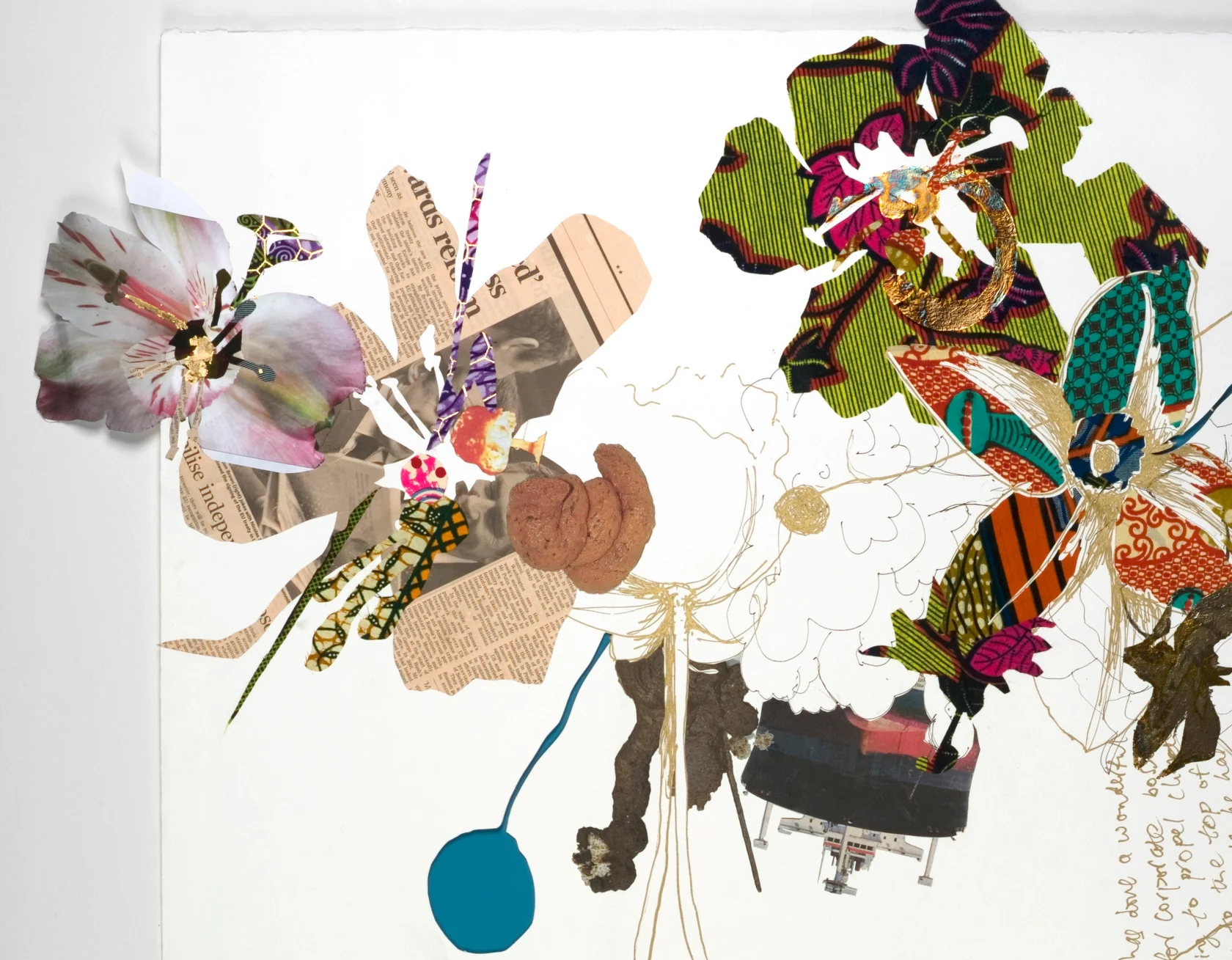 Yinka Shonibare, Climate Shit Drawing 2, 2009
