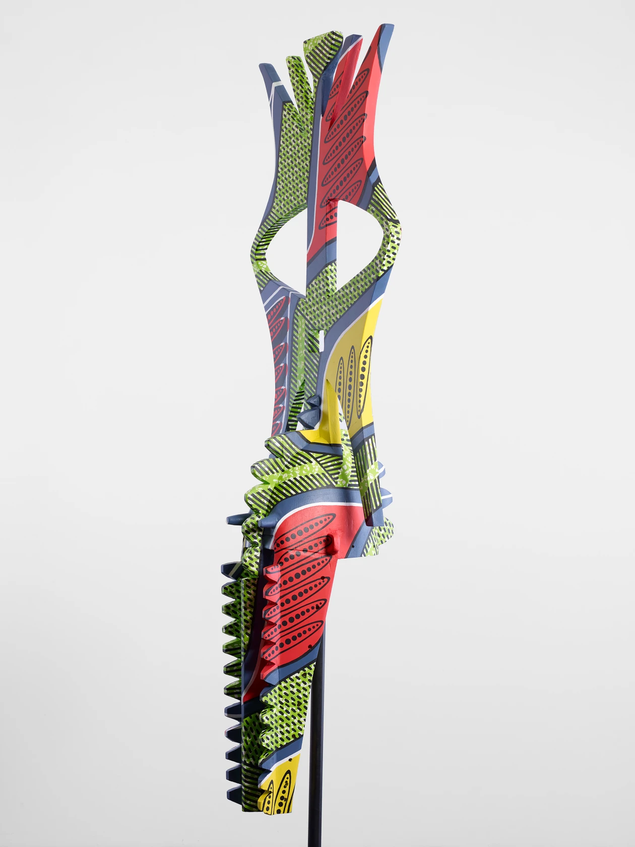 Yinka Shonibare, Hybrid Mask (Nwenka), 2021