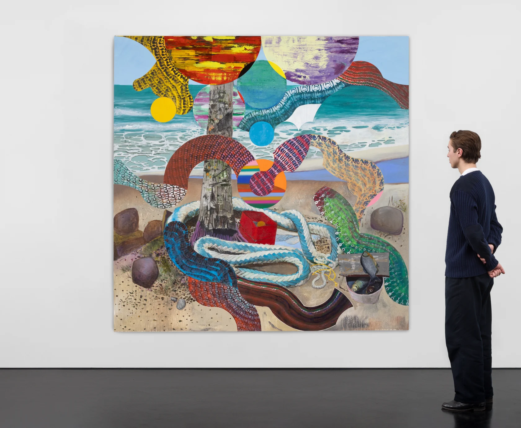 Luiz Zerbini Sea Bubbles, 2023