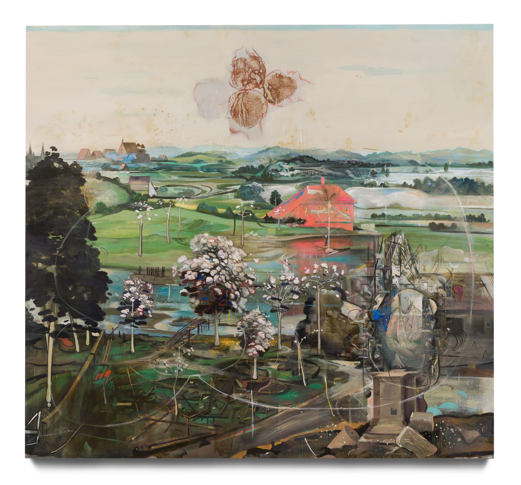 Ged Quinn The Charcoal Burner's Hut, 2019
