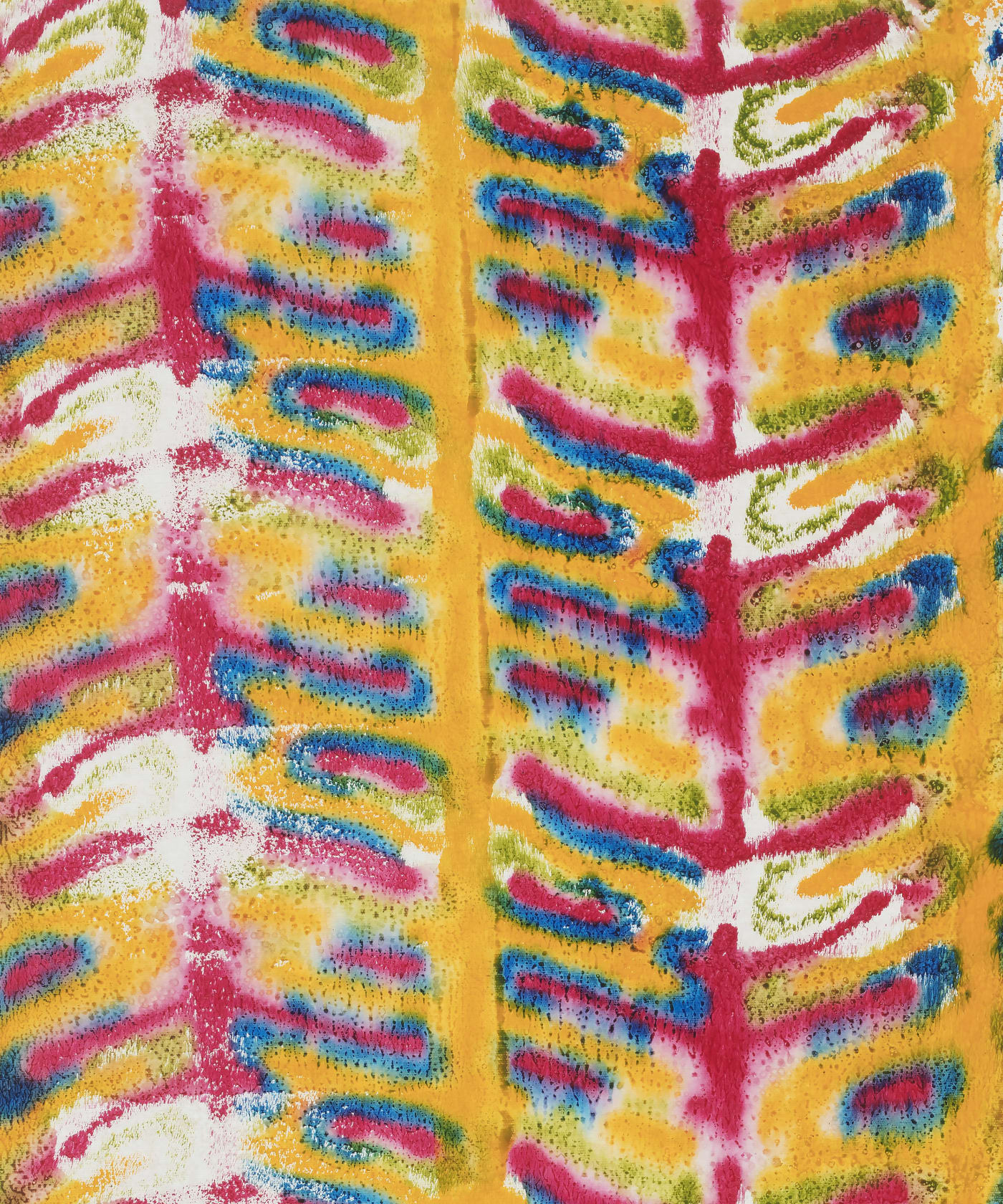 Luiz Zerbini, Small rectangular slice of pattern 1, 2020