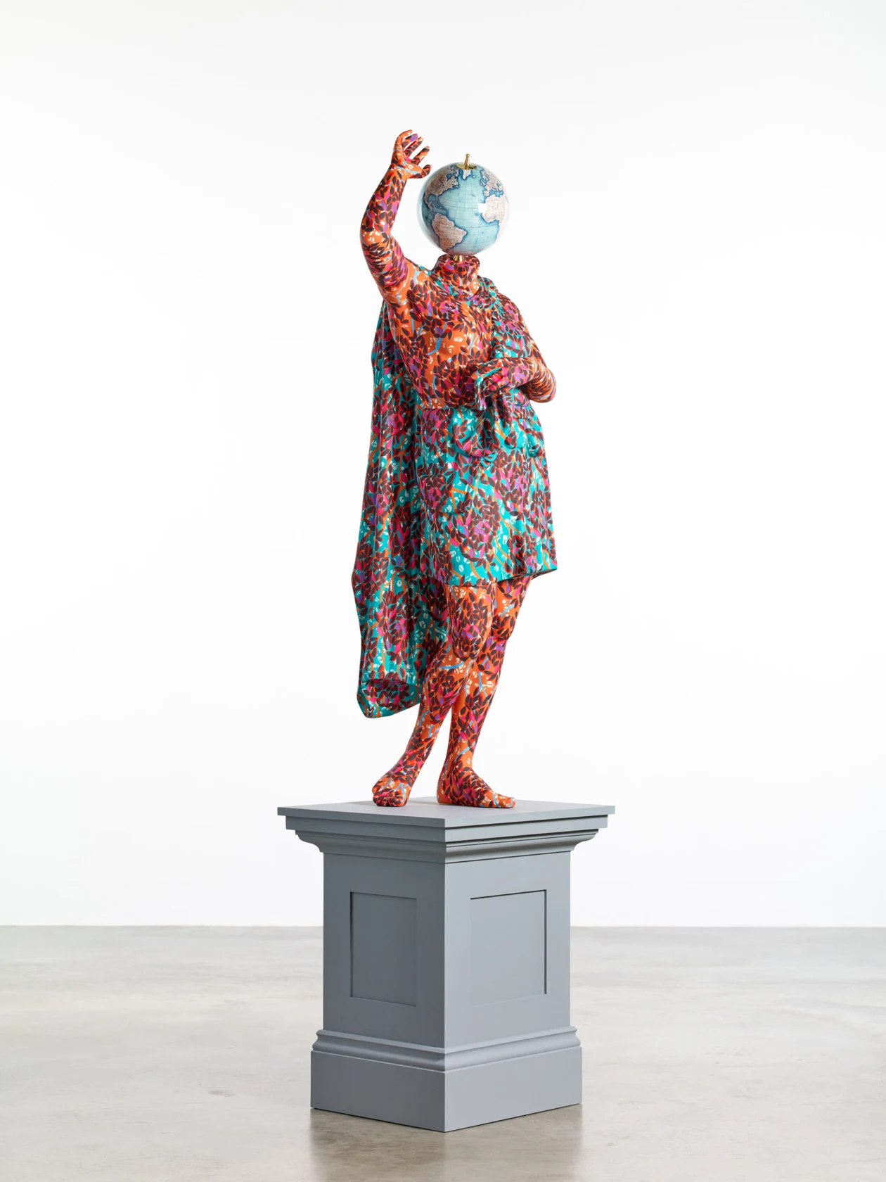 Yinka Shonibare Wounded Amazon (after Sosikles), 2019