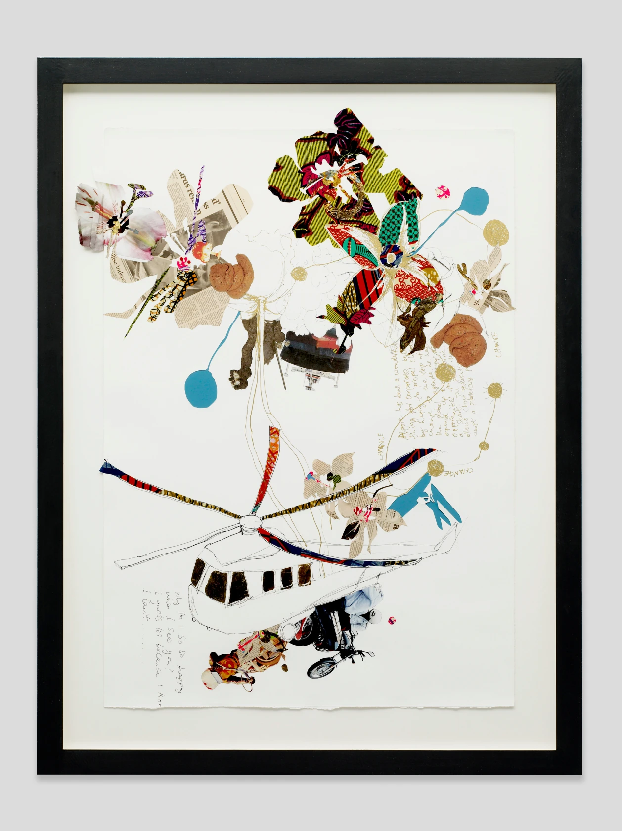 Yinka Shonibare, Climate Shit Drawing 2, 2009