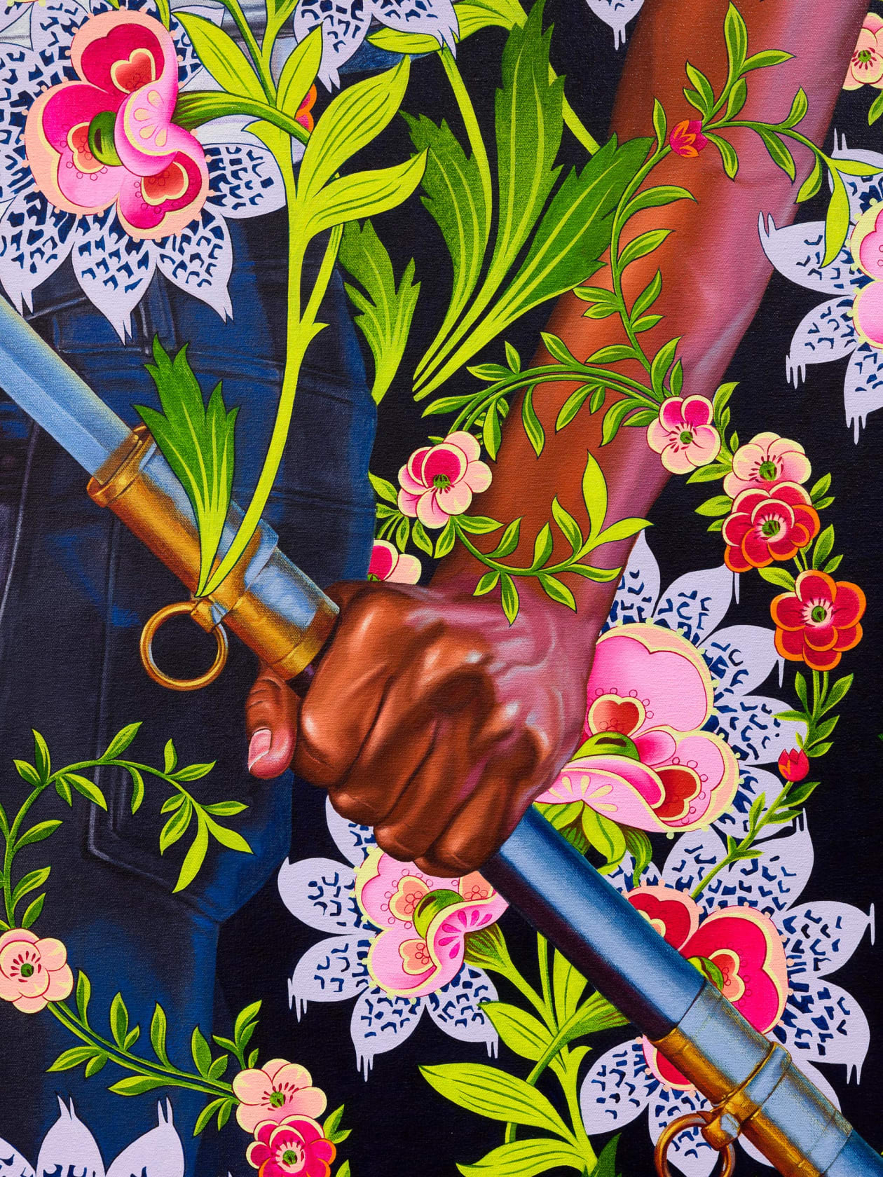 Kehinde Wiley, Portrait of Llewellyn Doris, 2019