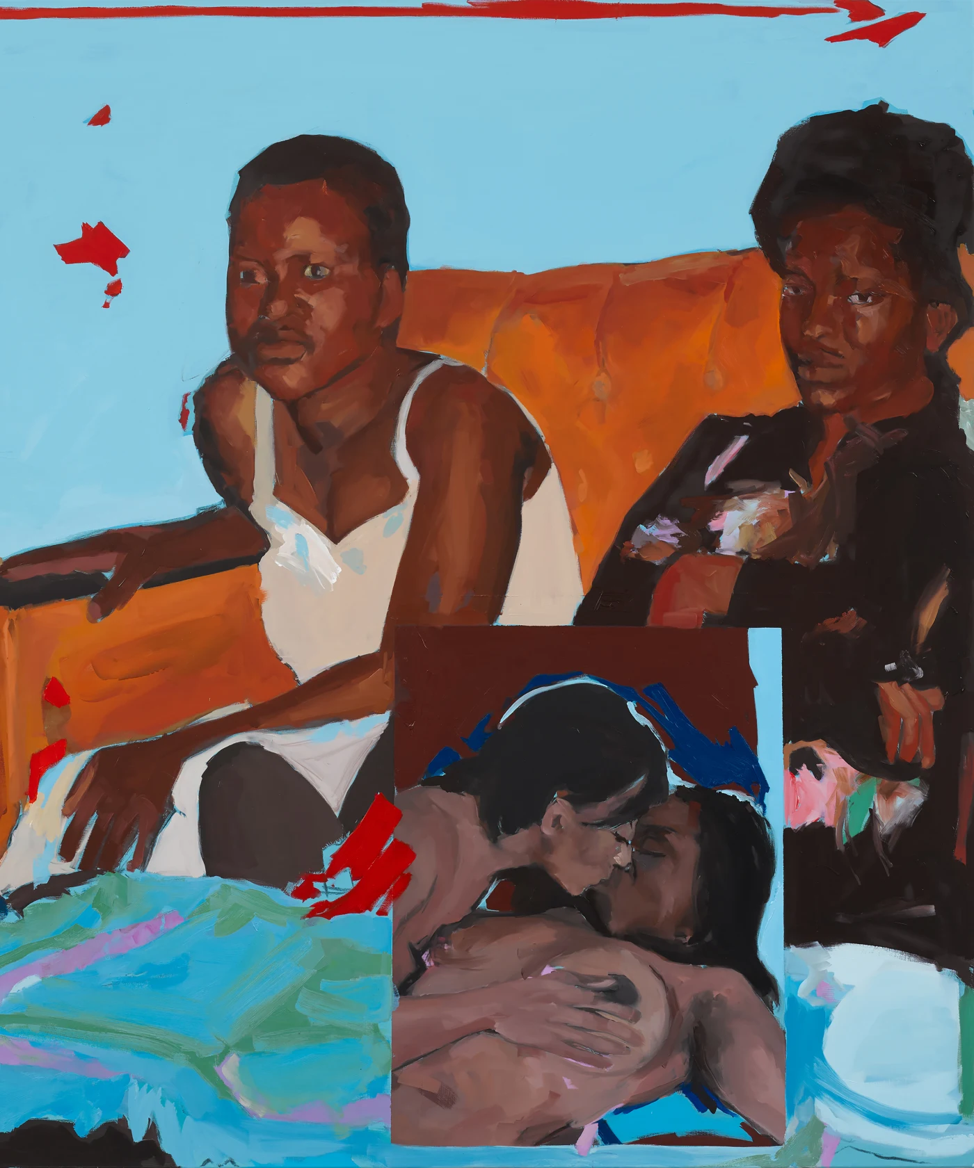 Kudzanai-Violet Hwami Ngochani mumhuri, 2022 Courtesy Victoria Miro