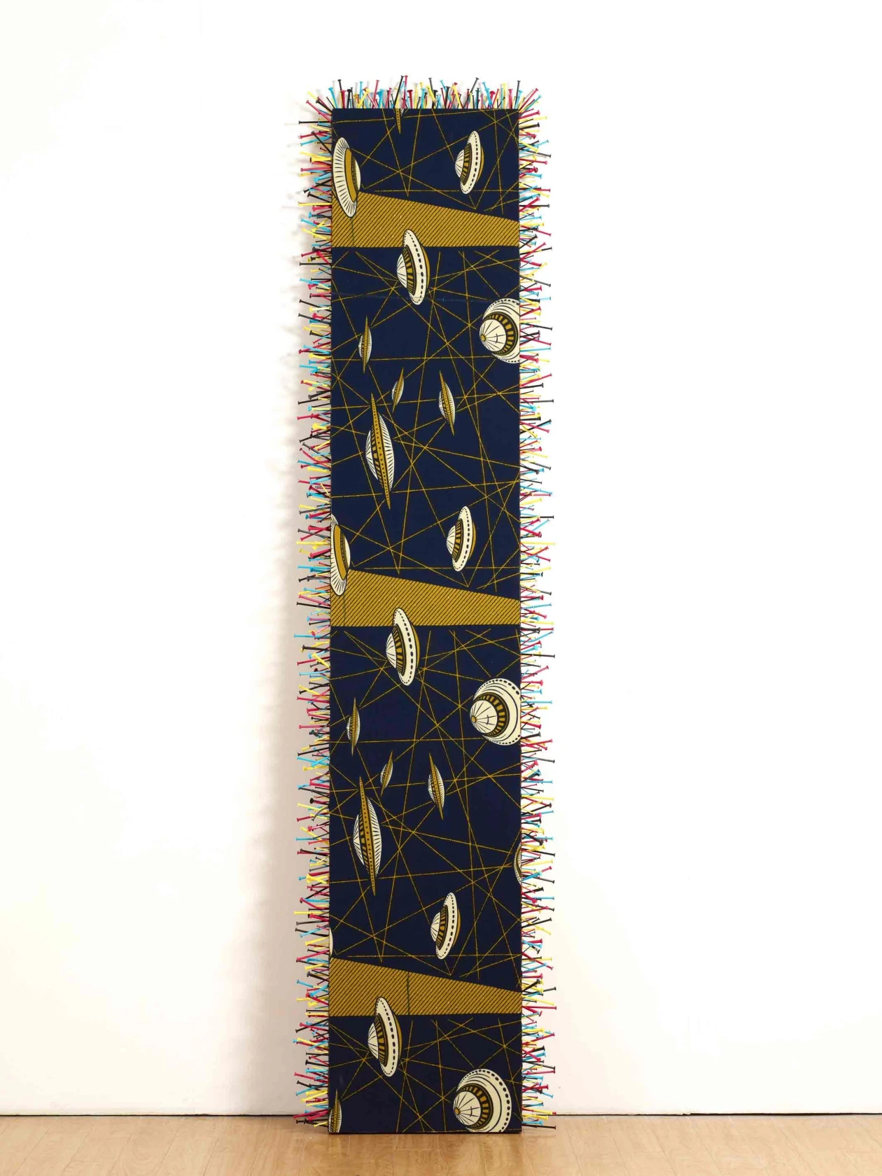 Yinka Shonibare Totem Painting 5, 2011