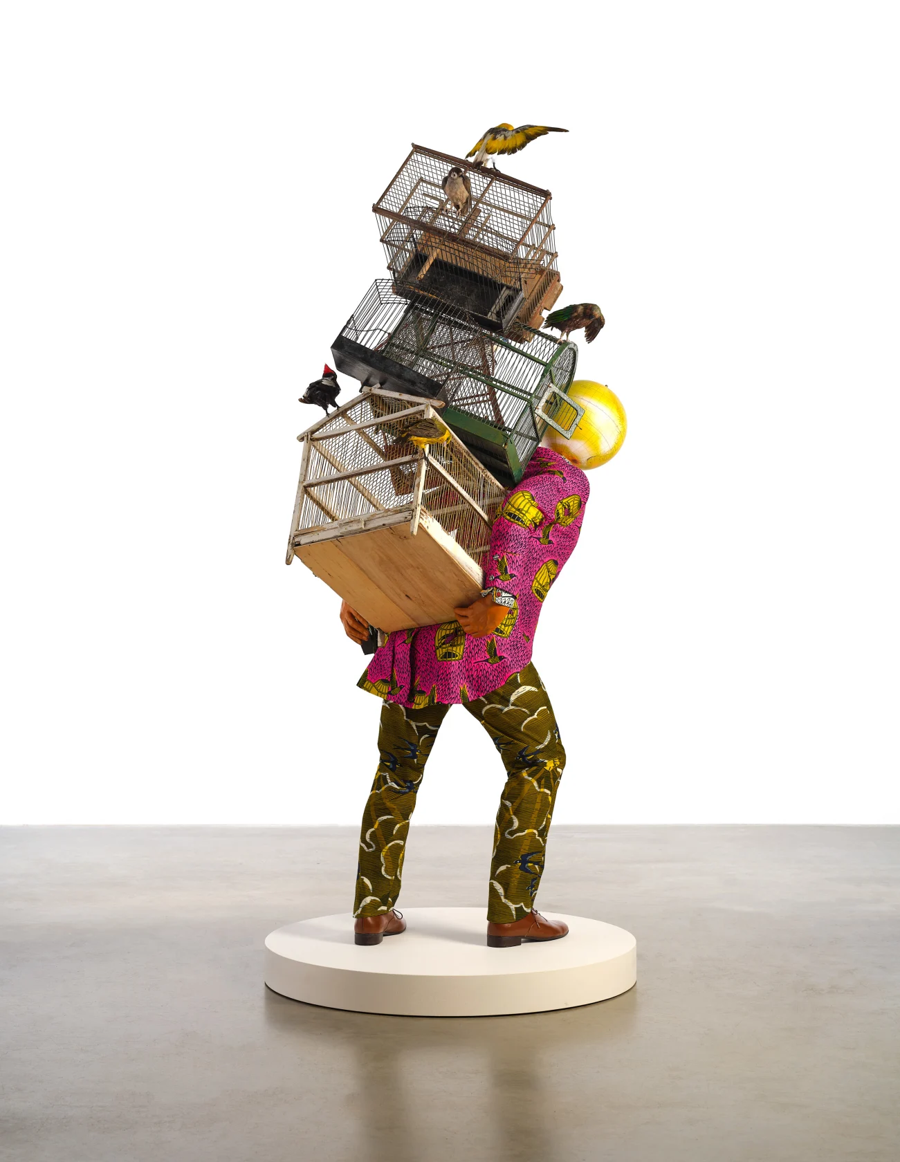 Yinka Shonibare Birdcage Man, 2023