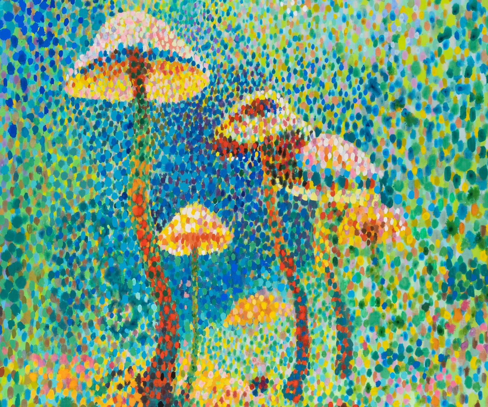 Hulda Guzmán Joy in the rain, 2025