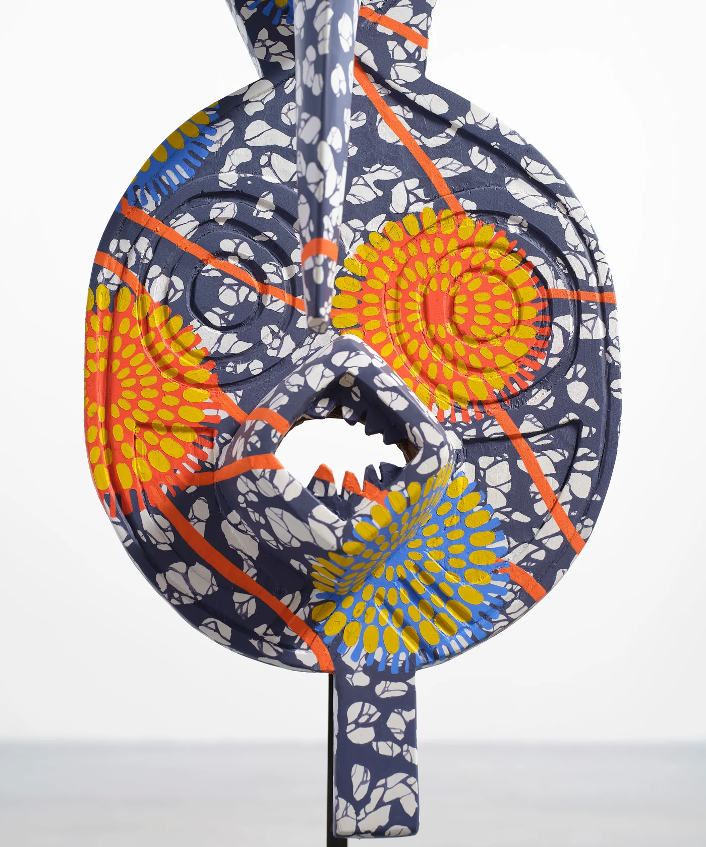 Yinka Shonibare, Hybrid Mask (Nwantantay), 2023