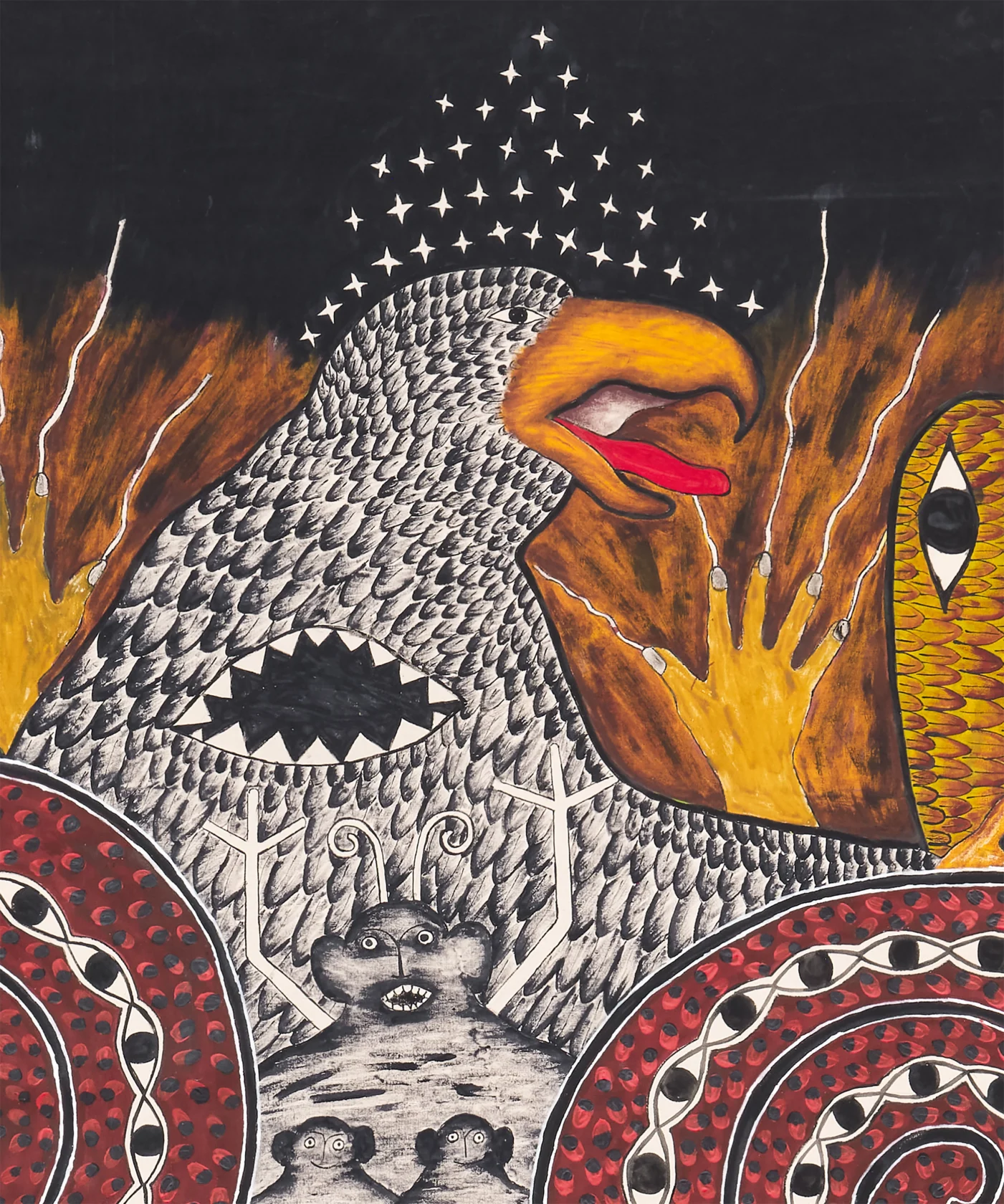 Santiago Yahuarcani El vuelo del bamco, 2023