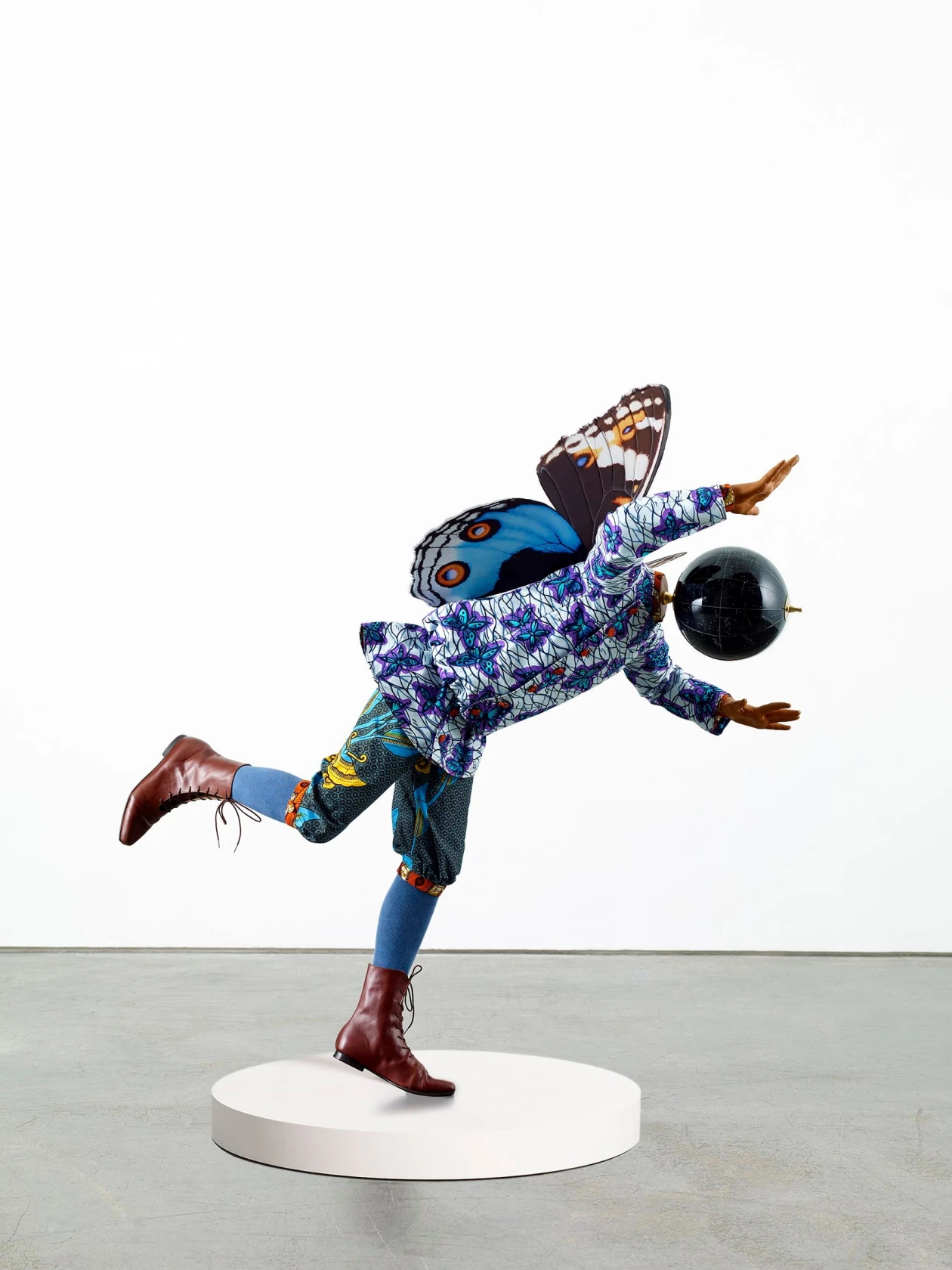 Yinka Shonibare, Butterfly Kid (Boy) IV, 2019