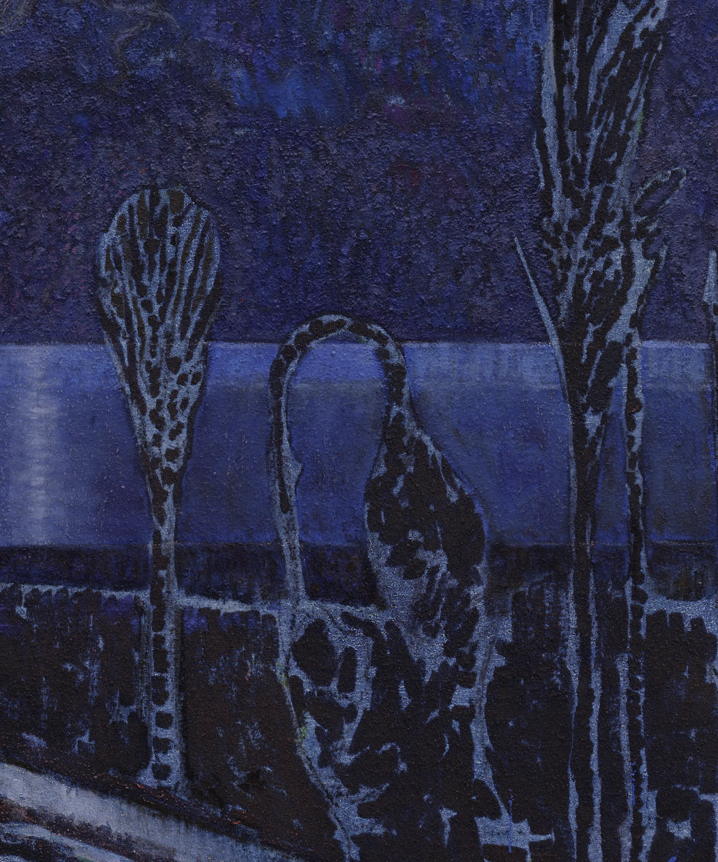 Sky Glabush Logging road at night, 2024