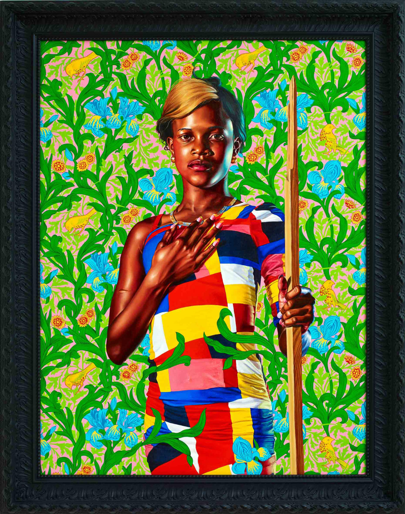 Kehinde Wiley, Saint John the Baptist in the Wilderness, 2013
