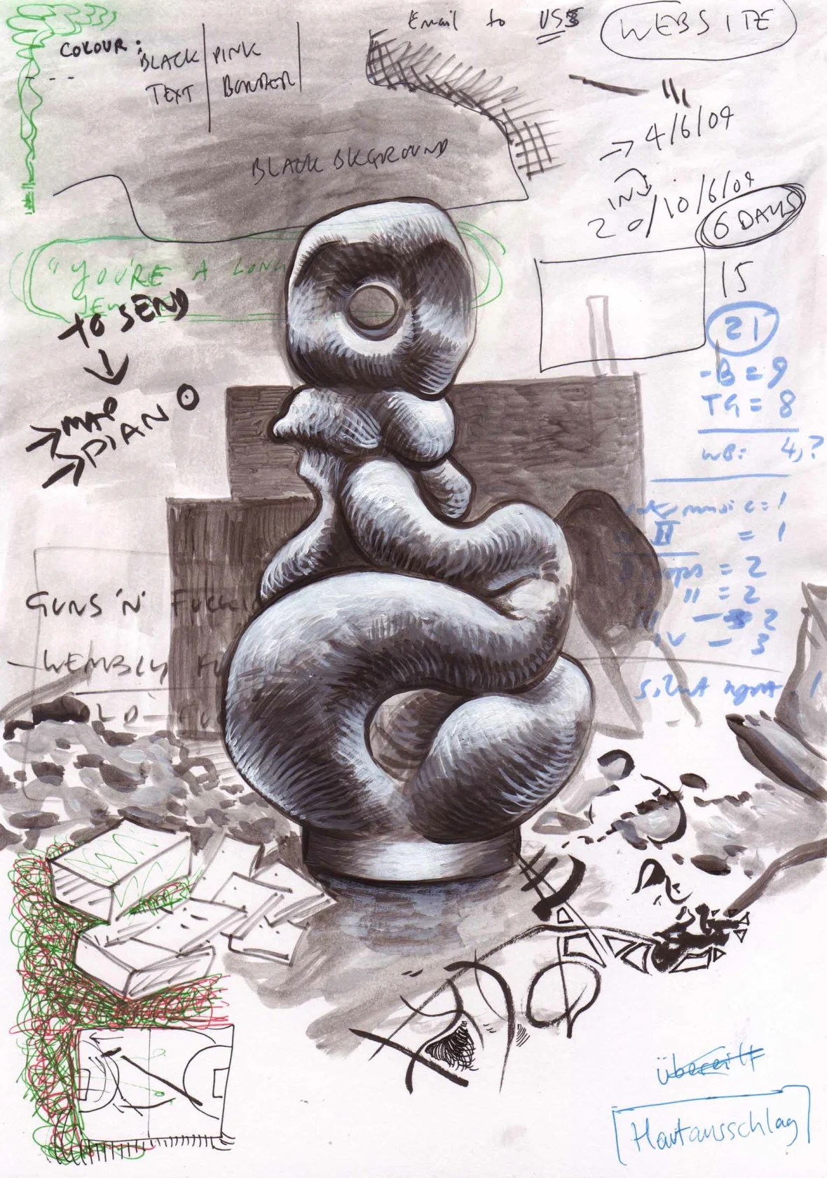 Paul McDevitt, Notes to Self: 28 September 2009, 2009