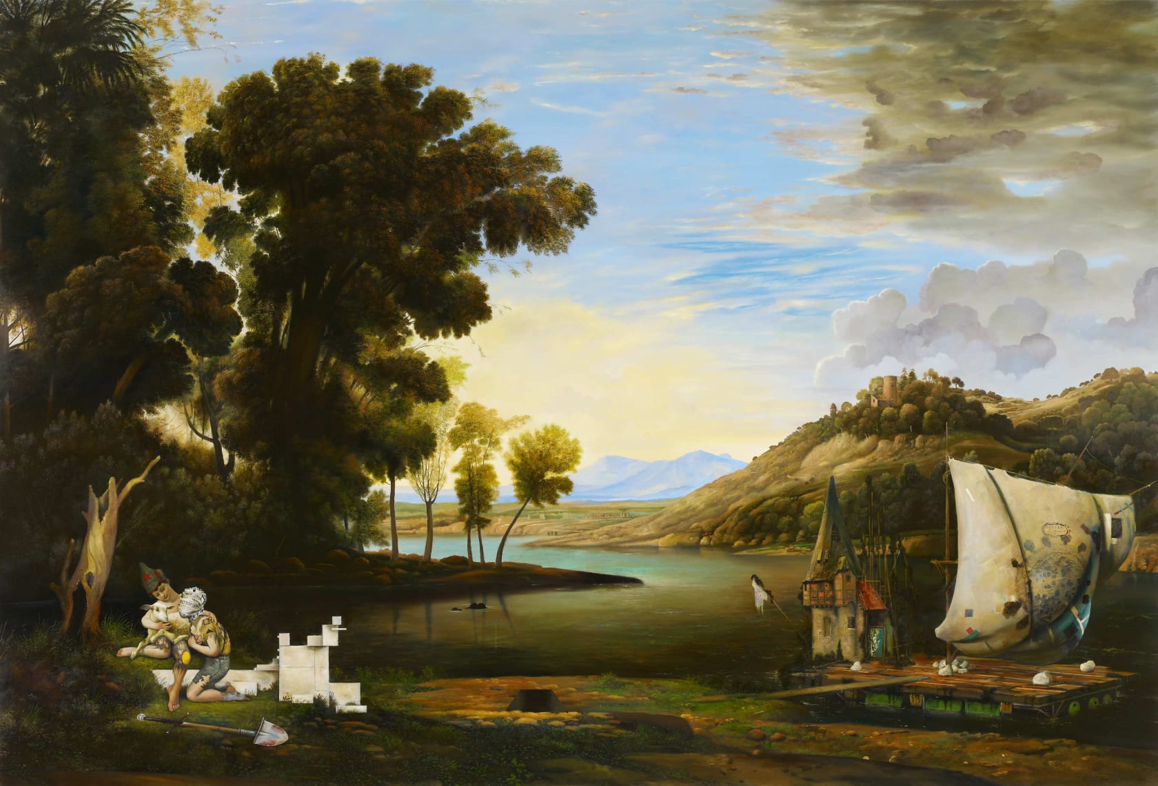 Ged Quinn, Flaschenpost, 2011