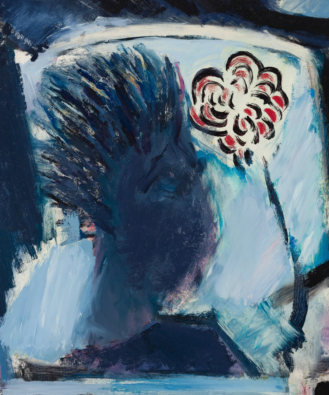 Denzil Forrester Deado 2, 1982 Oil on board, 200 x 124cm (78 3/4 x 48 7/8in)