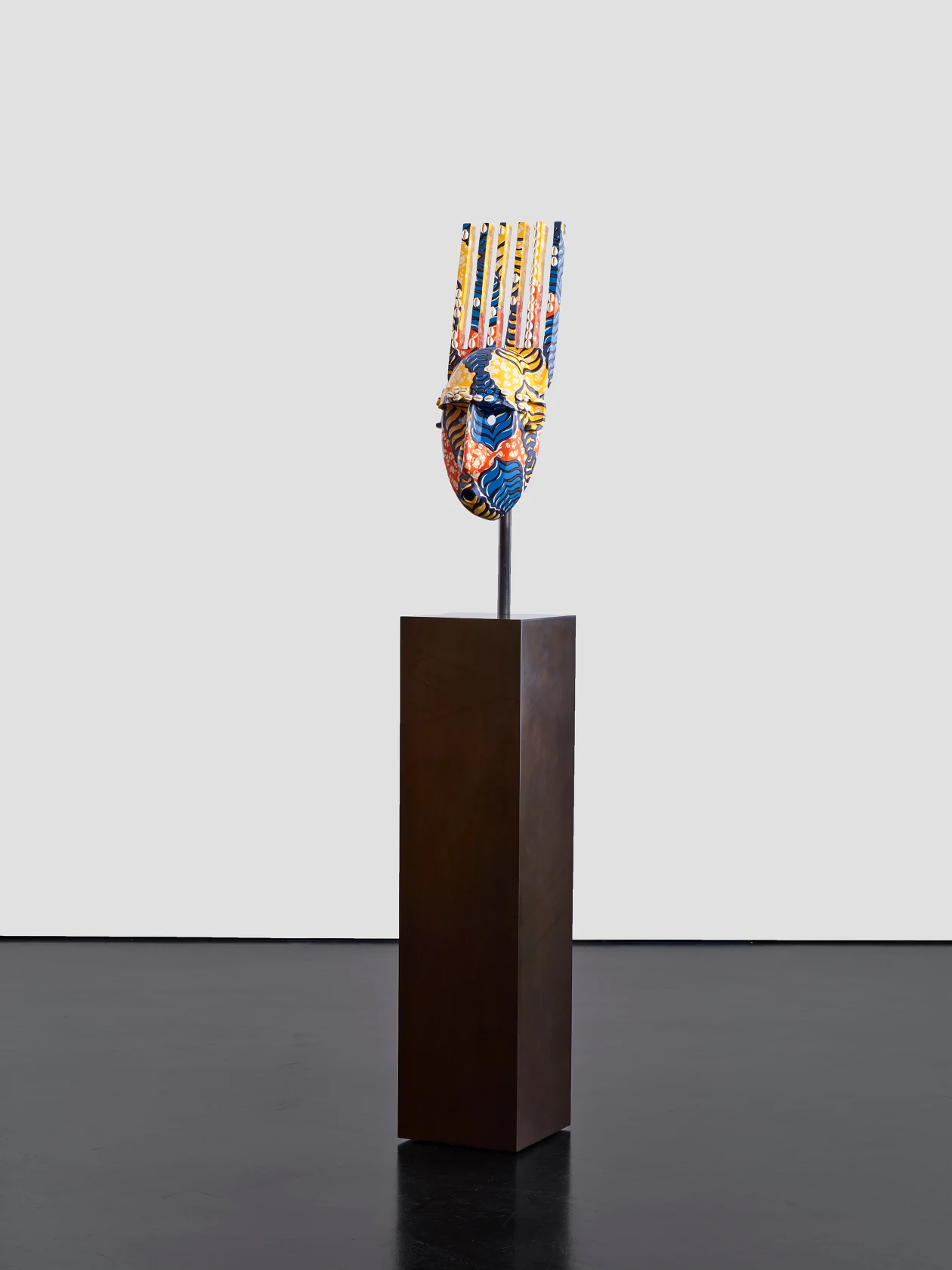 Yinka Shonibare, Hybrid Mask (Ntomo), 2020 - 2021