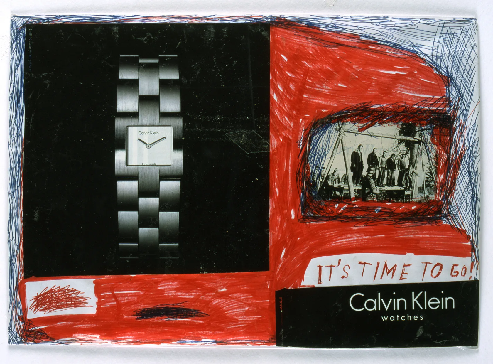 Thomas Hirschhorn, Serie B (Its Time to Go), 2000