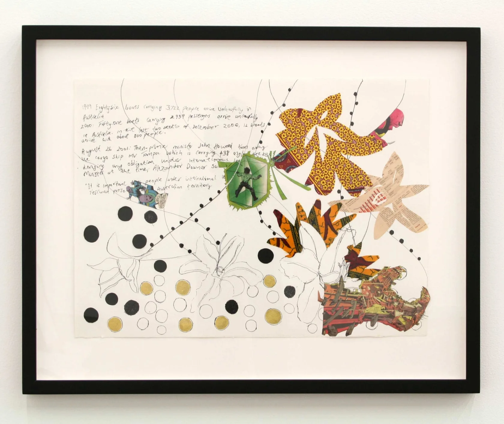 Yinka Shonibare, Alien Flag Drawings, 2011