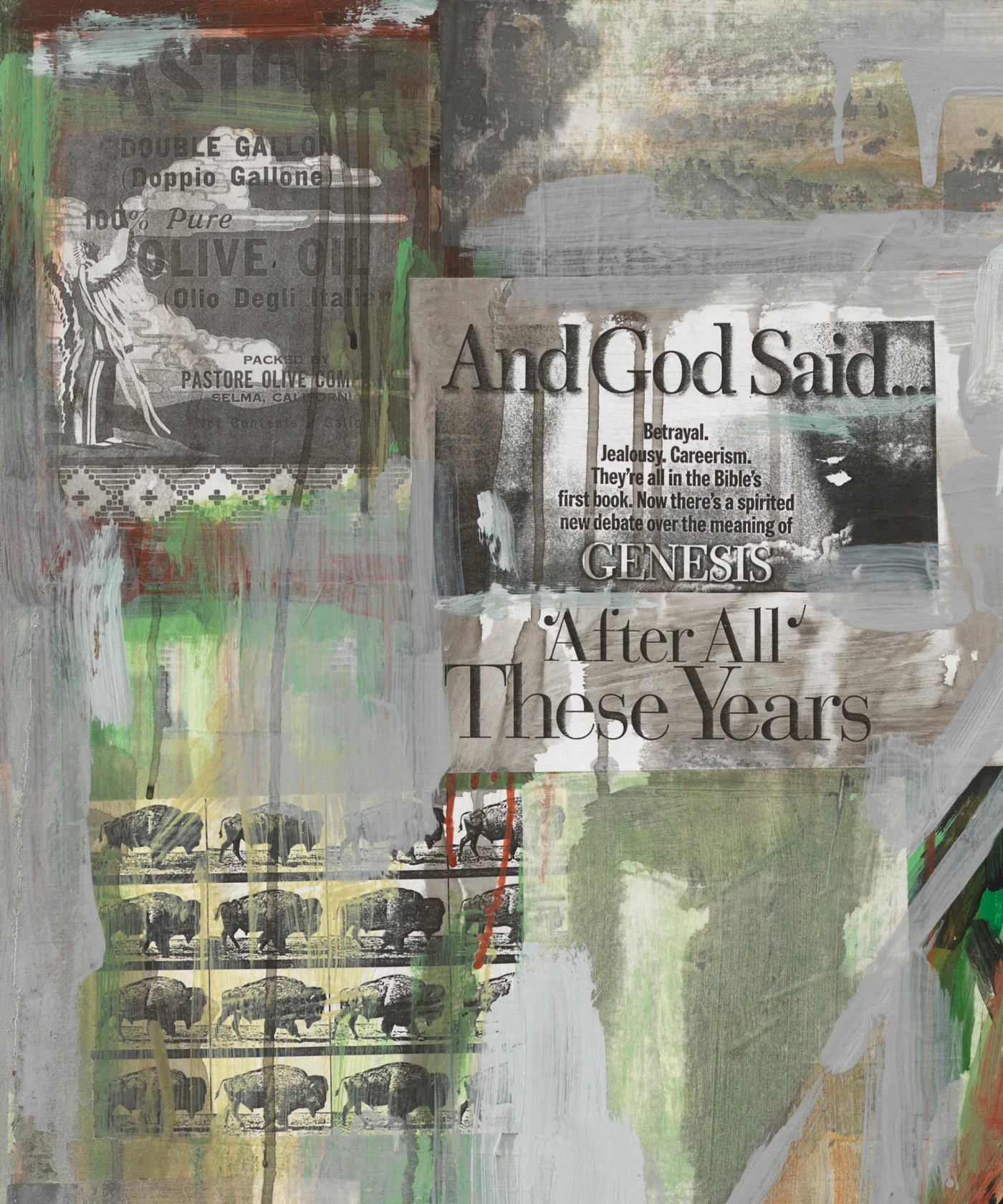 Jaune Quick-to-See Smith, I See Red: Give Me That Old Time Religion, 1996